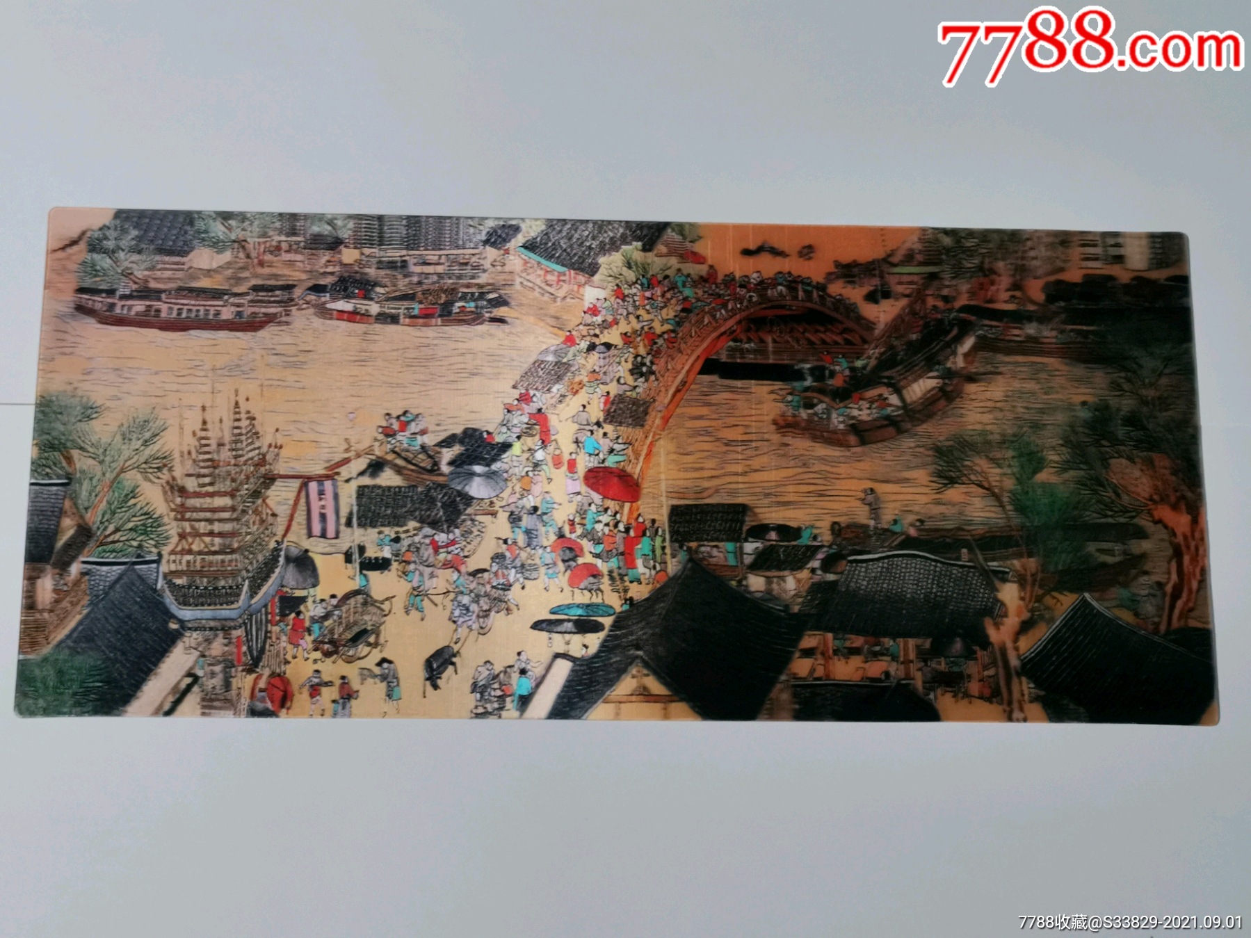 清明上河图立体明信片