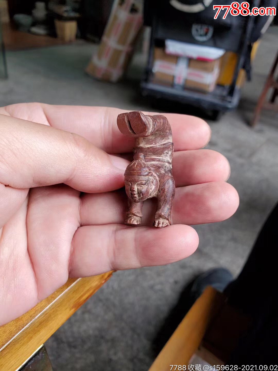 可爱之张五郎-价格:300元-se82376108-木雕摆件-零售-7788收藏__收藏