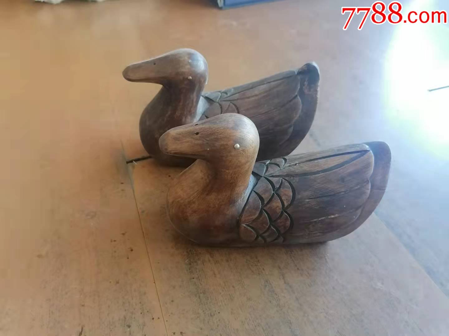 木鸭子一对