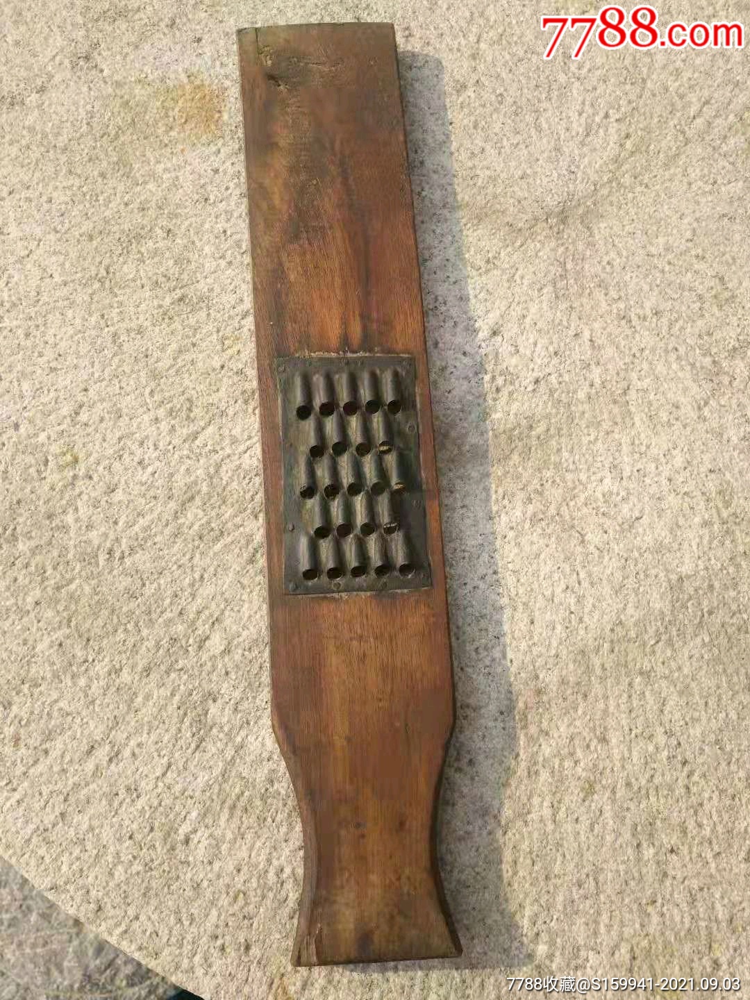 民俗老物件厨房用具手工擦条机