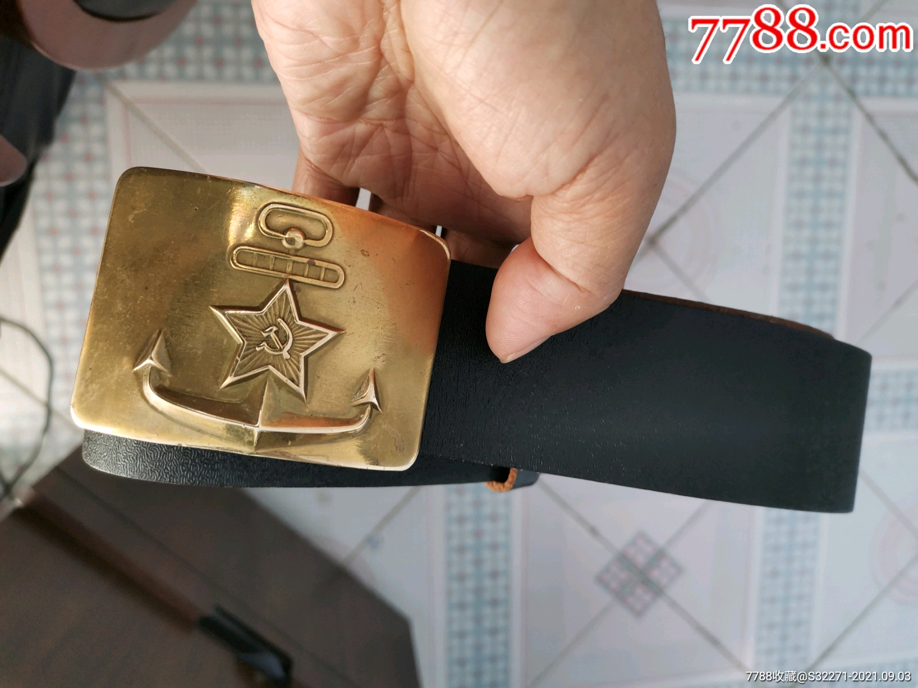 5品99腰带￥3509.5品99苏联海军皮带￥658.5品