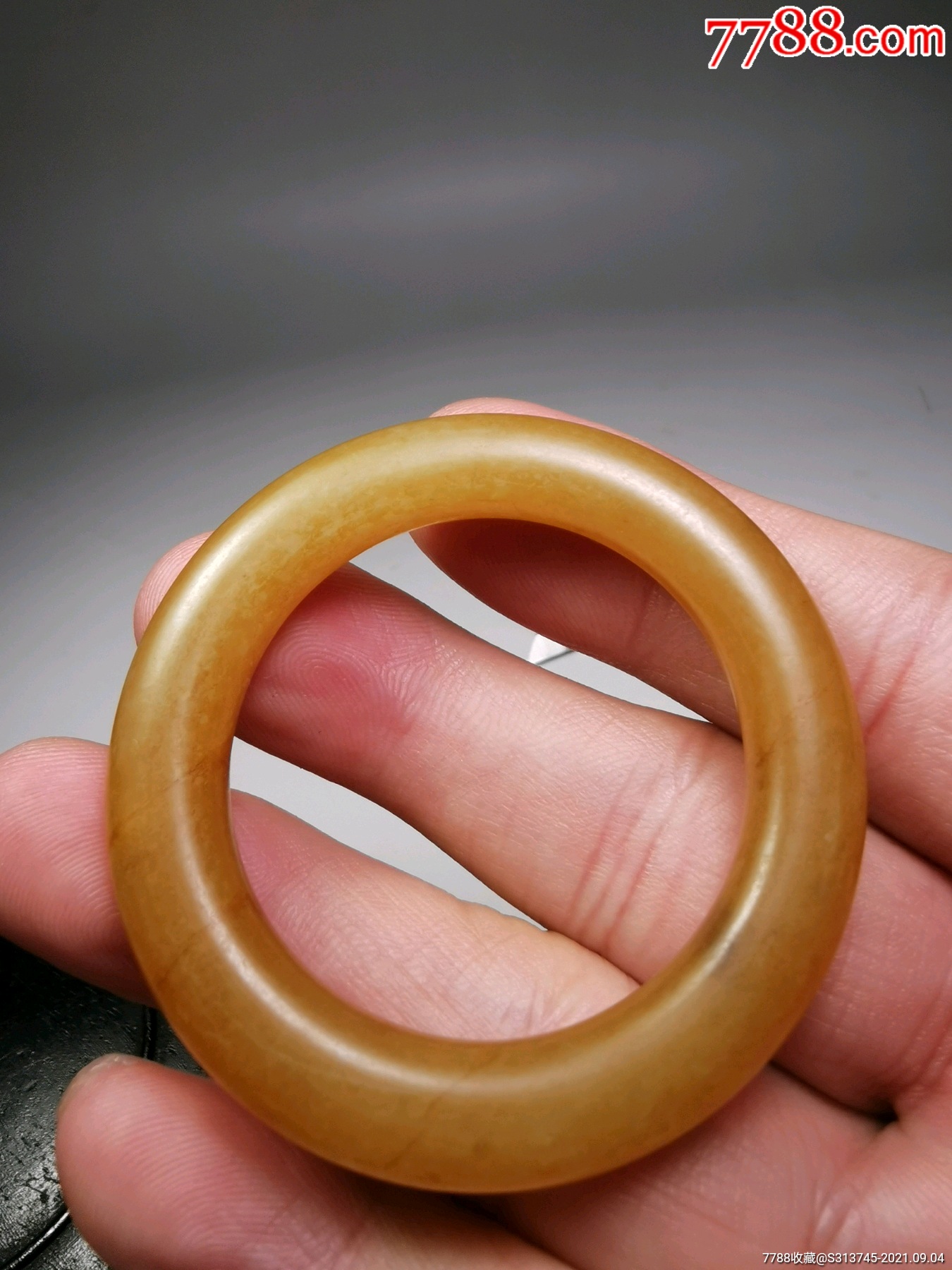 老玉高古玉袈裟环