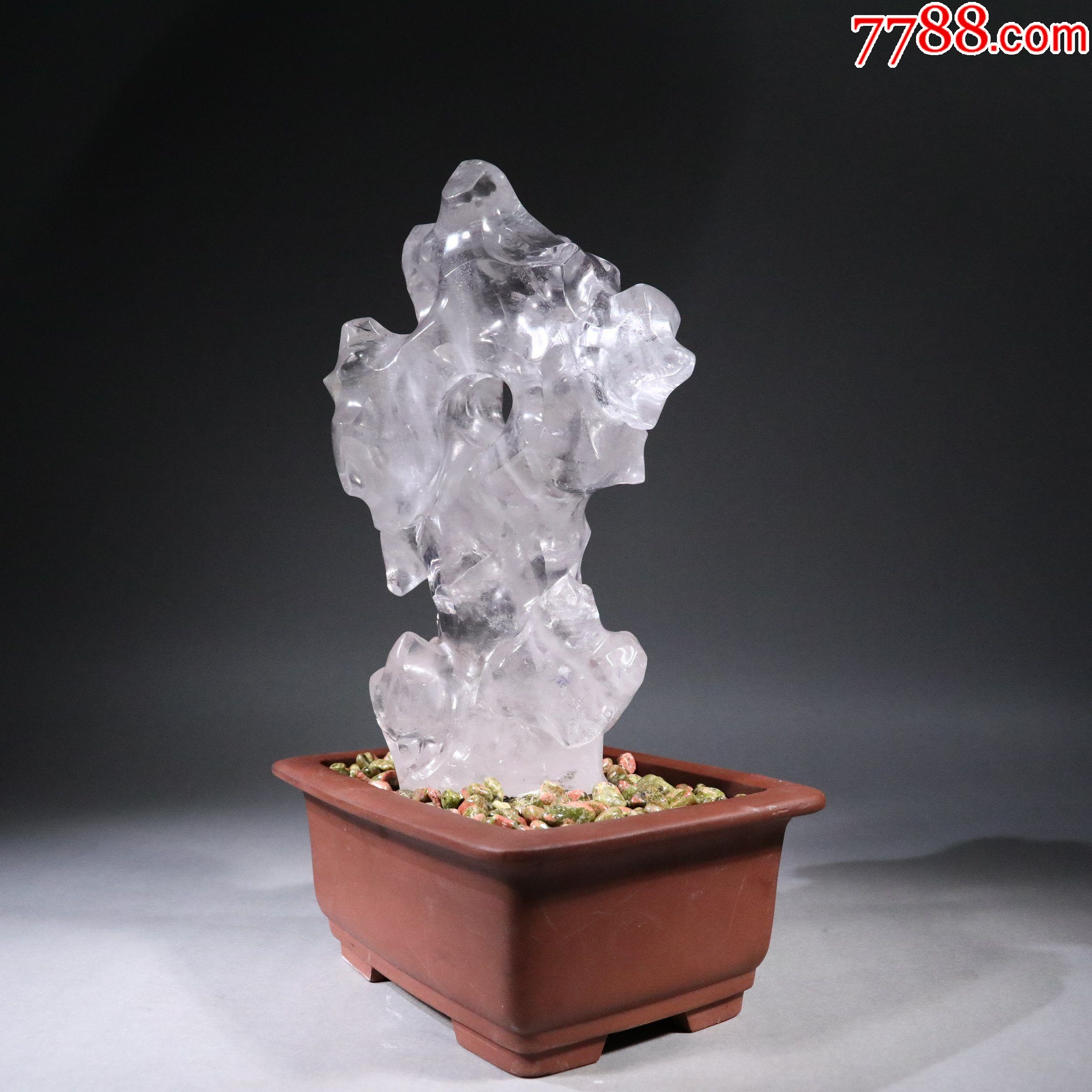 水晶路路通摆件