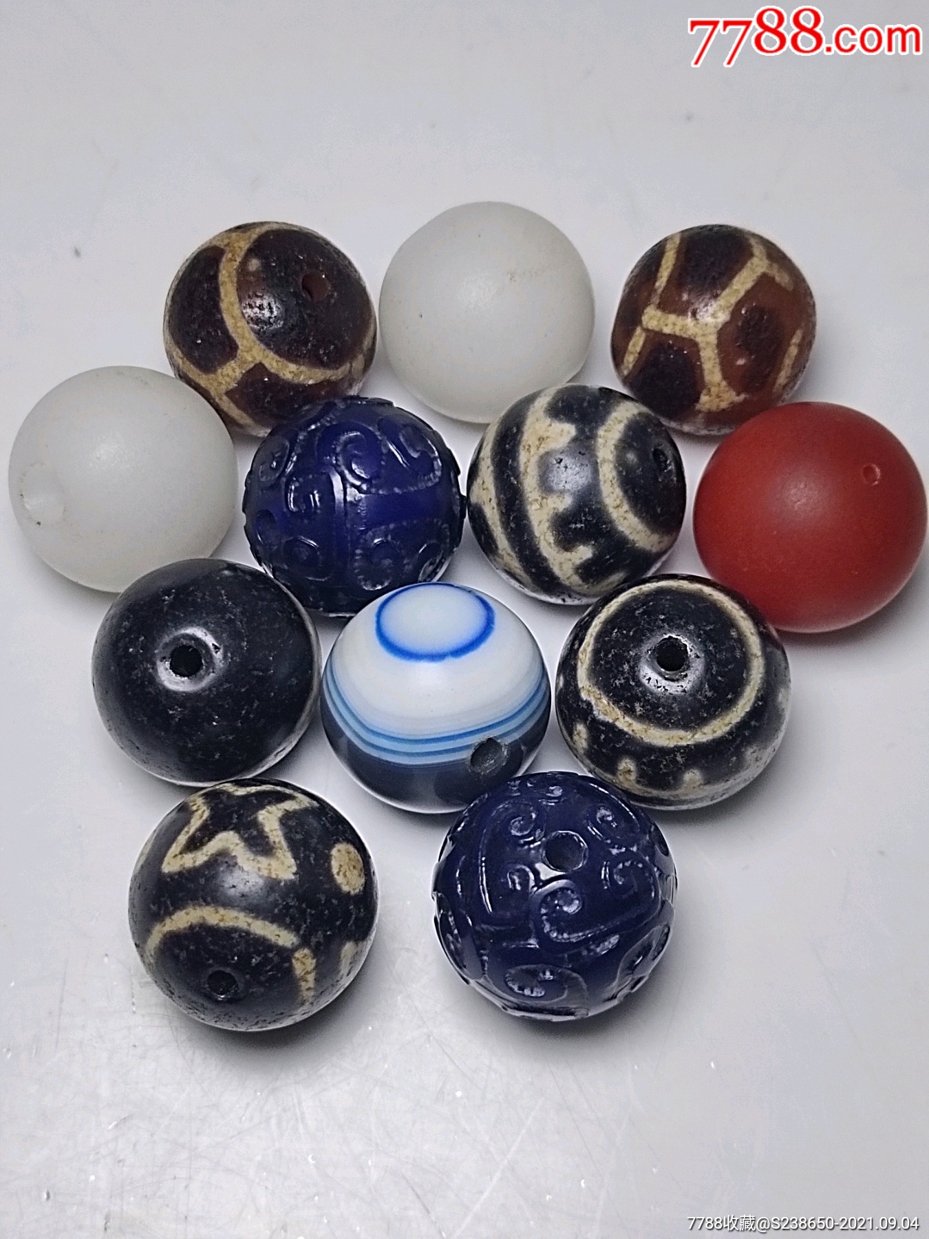 老玛瑙珠子,老珠子