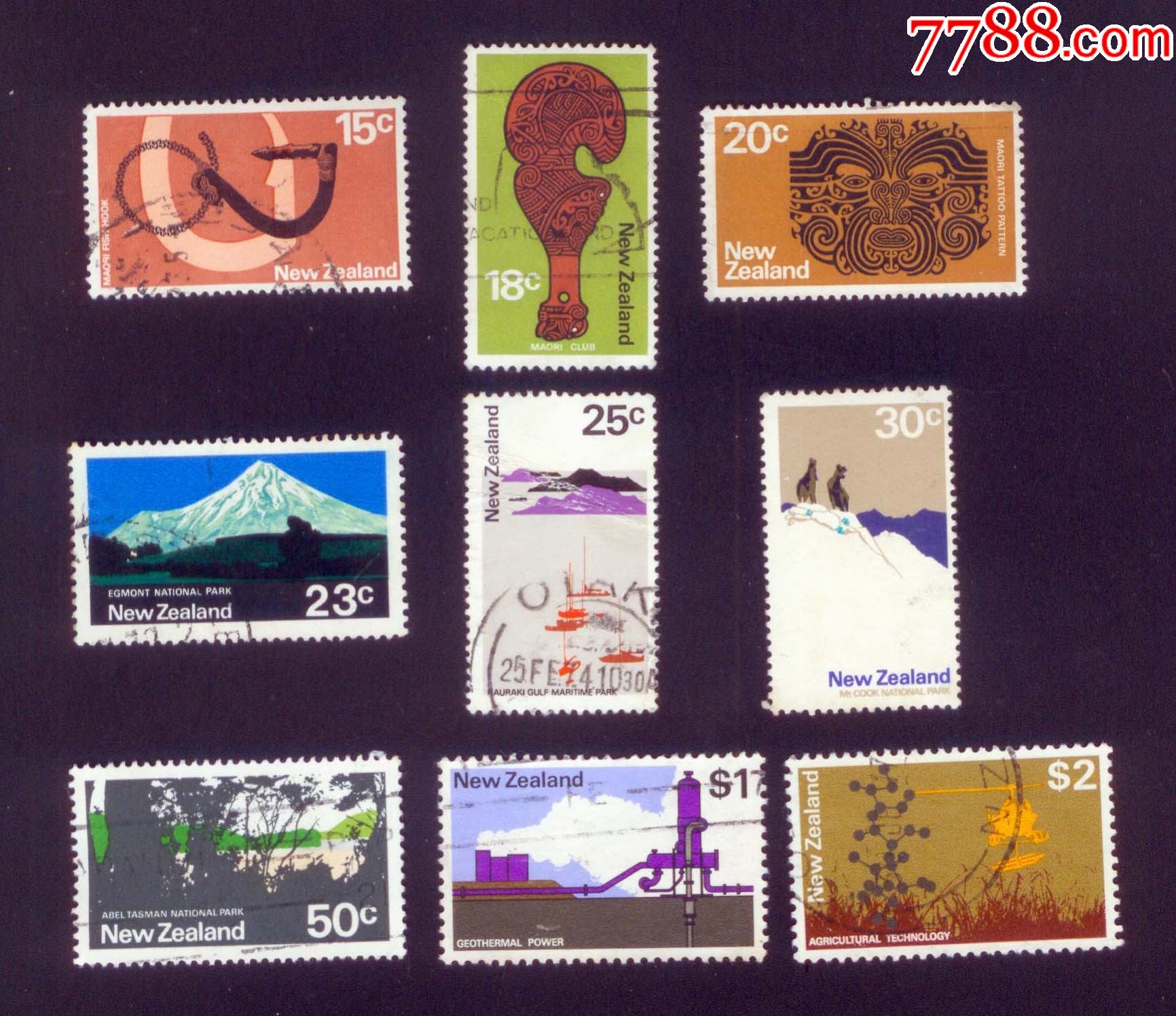 西兰公国邮票图片
