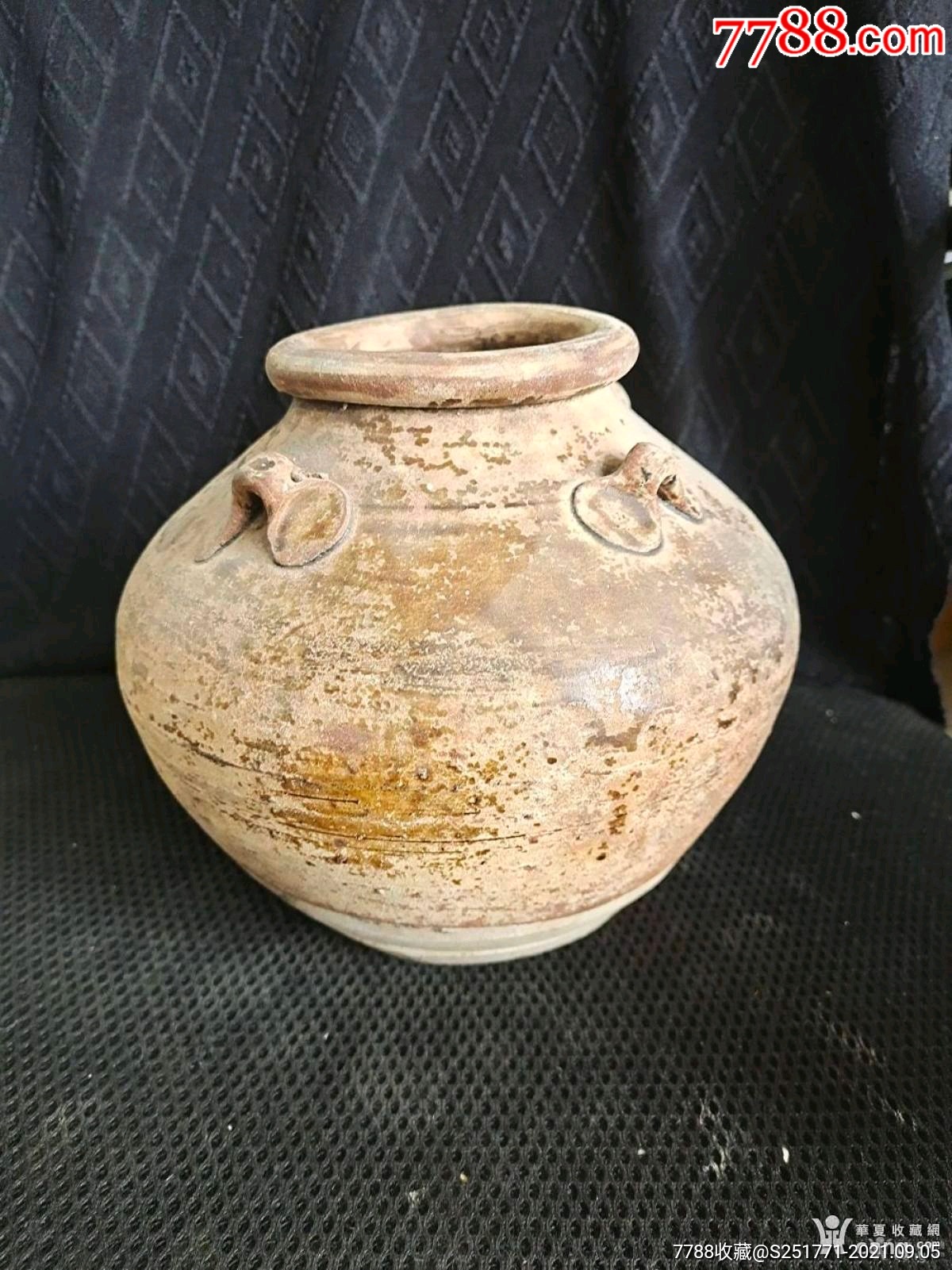 包老普青油四系罐一个