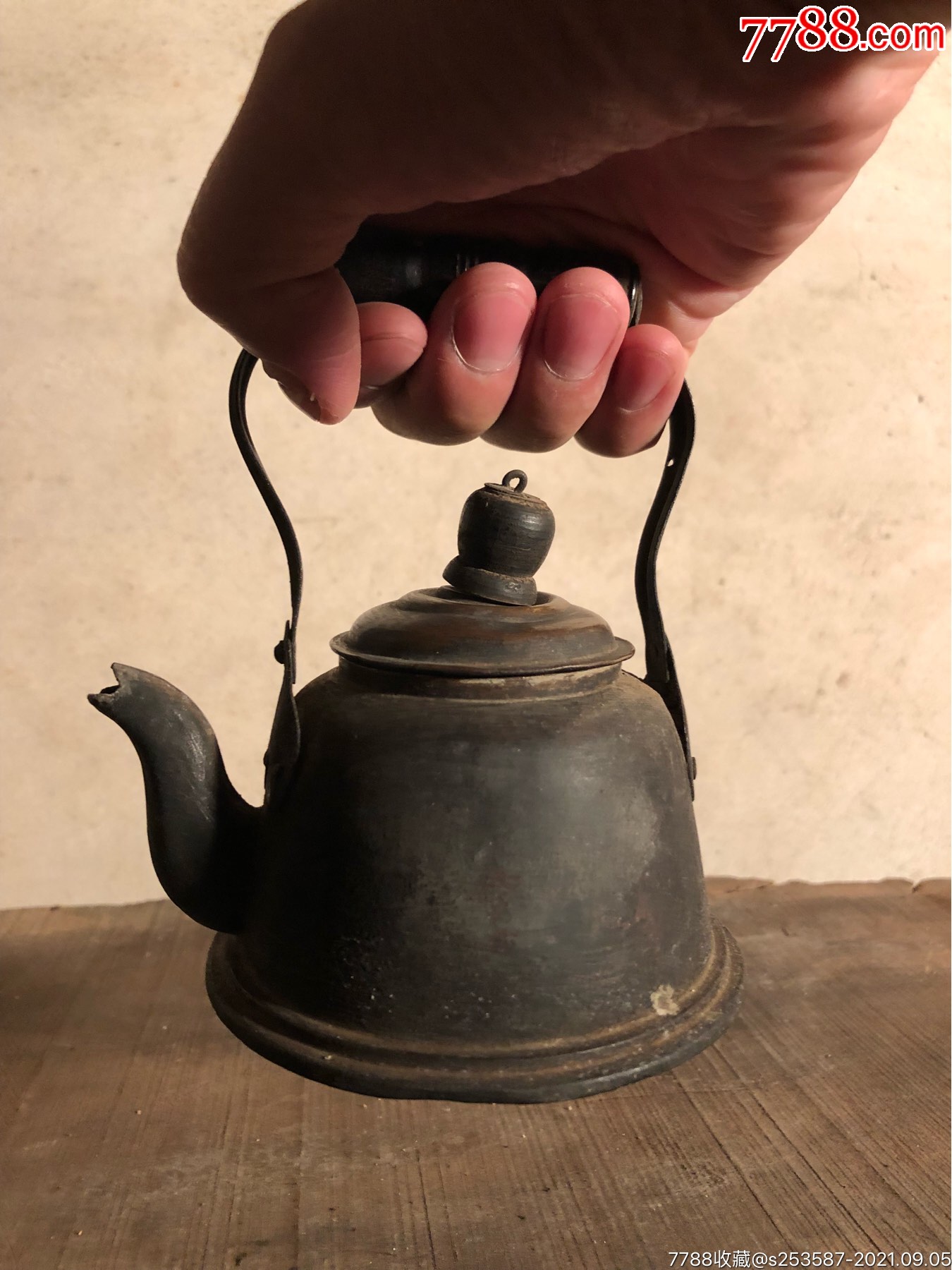 清代铜壶清代铜茶壶