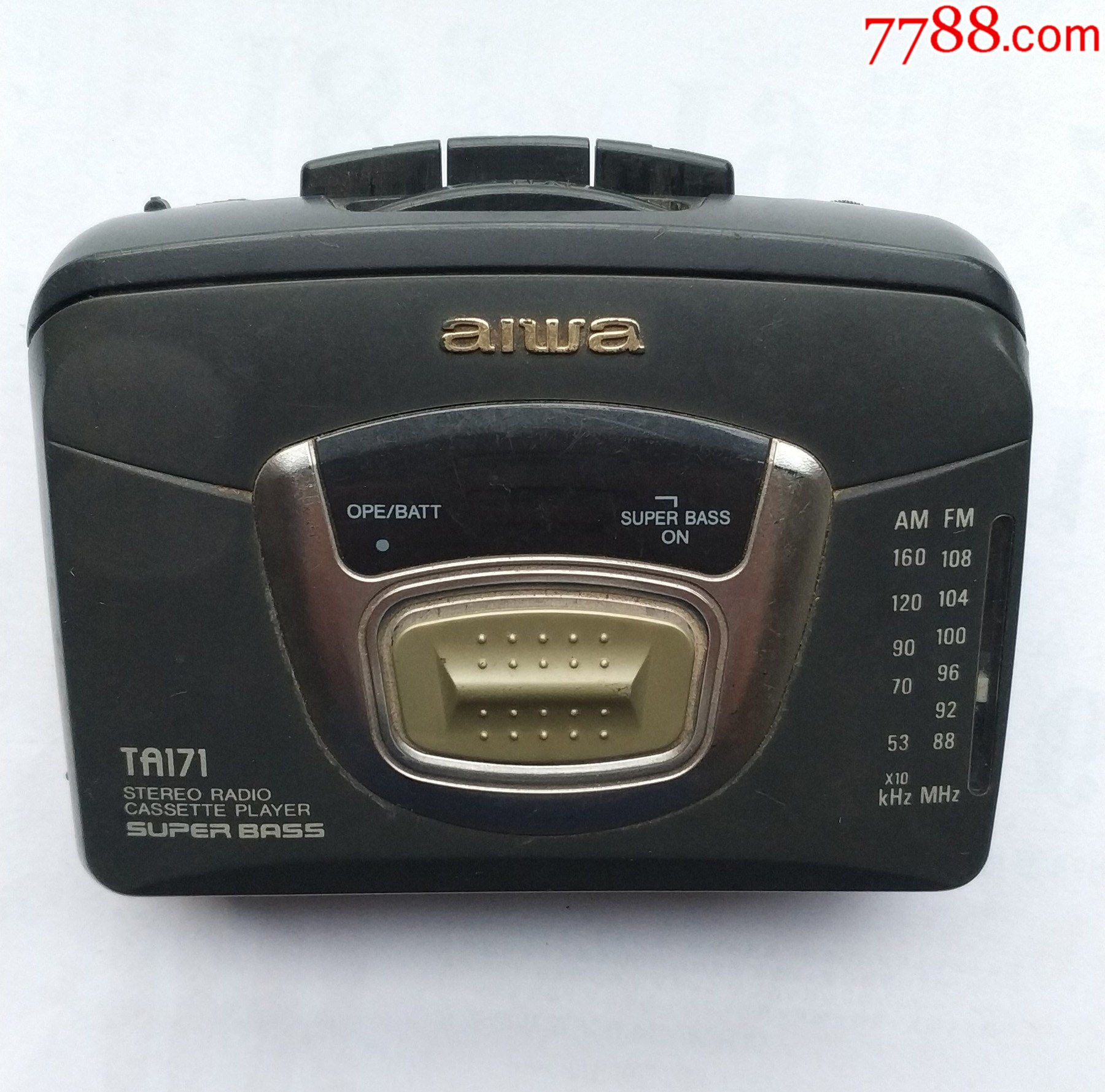 随身听,老电器收音,磁带两用机,日本原装随身听