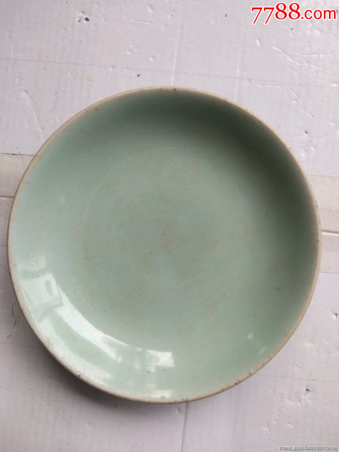 店内编号:3125 品种: 青瓷/秘色瓷-青瓷/秘色瓷 属性: 豆青釉,清朝