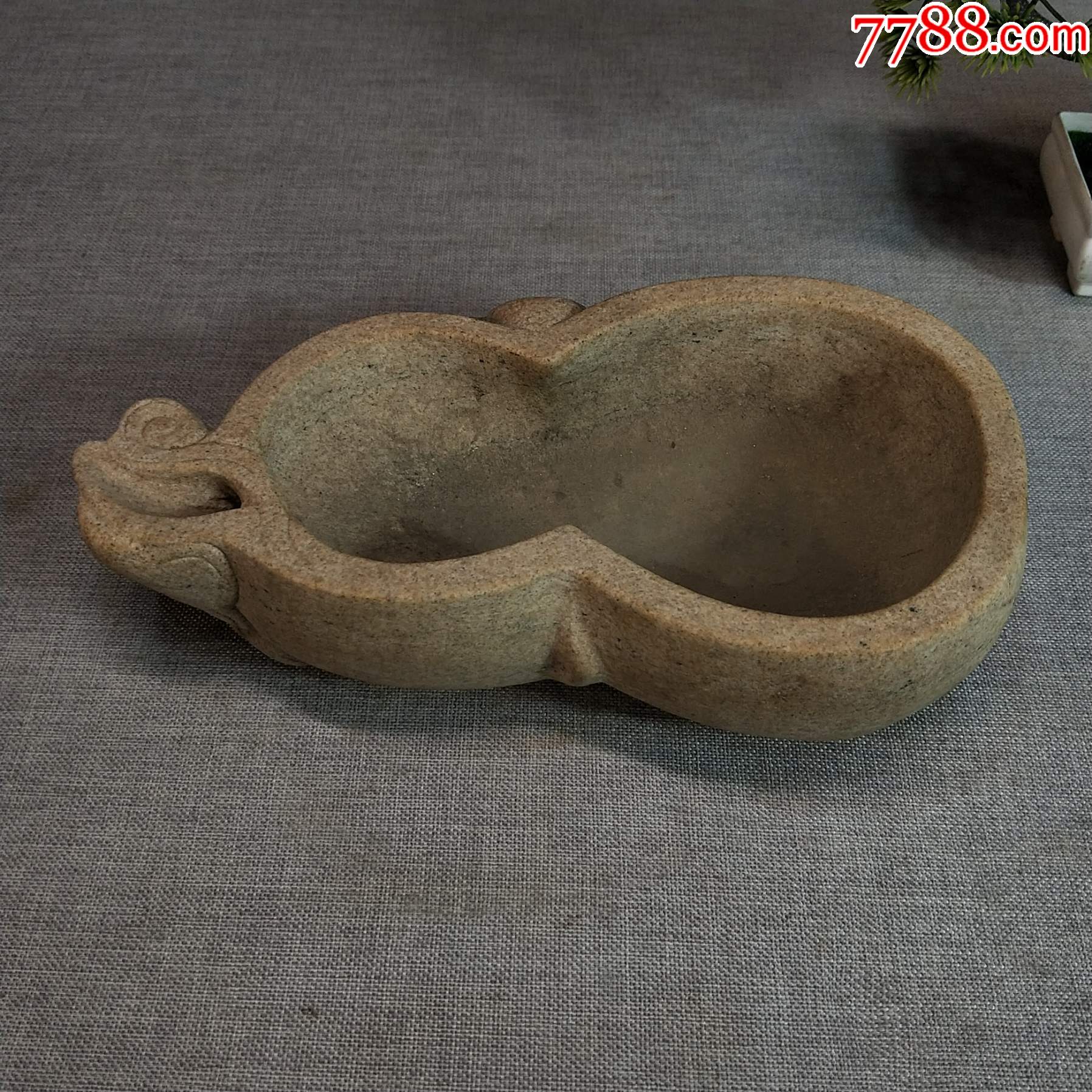 精美高浮雕福禄笔洗