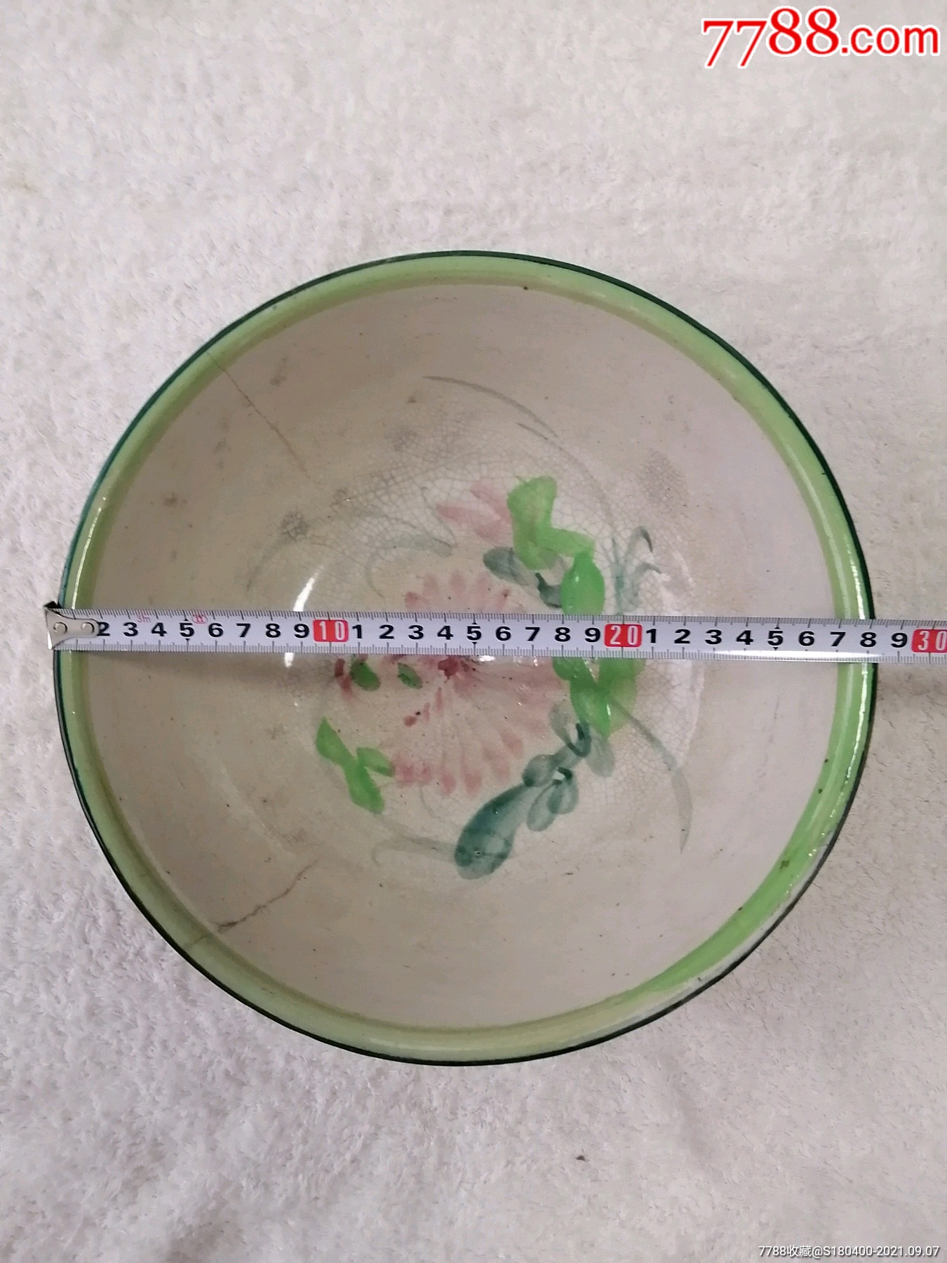 瓷盆_彩绘瓷/彩瓷_图片鉴赏_收藏价格_7788铜器收藏
