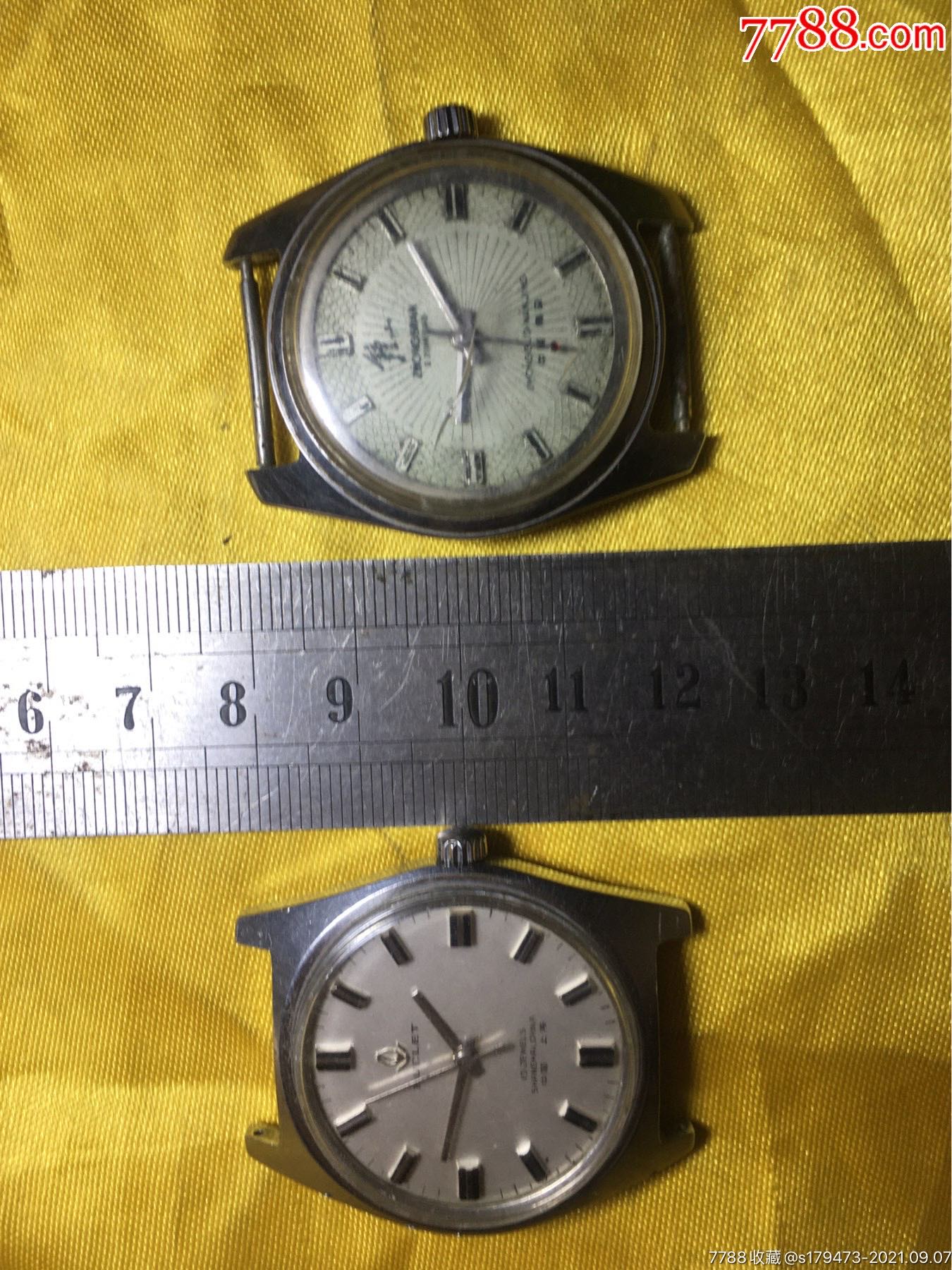 春蕾牌手表中山牌老手表老腕表老机械表不走时只当配件实拍不退换喔