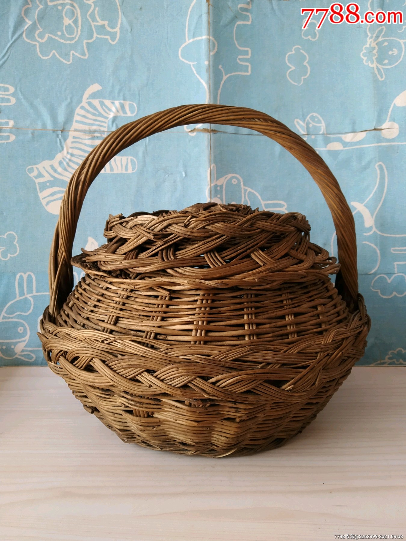 老篮子,编织篮子