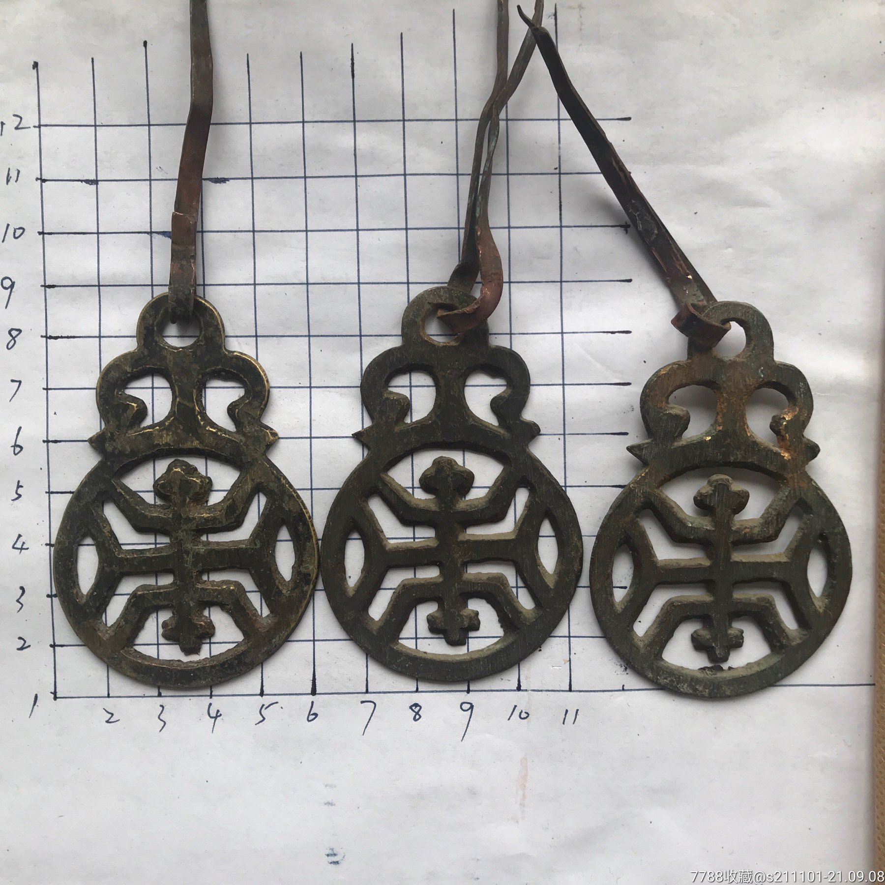 民国时期寿字纹全铜拉手903一只的价格