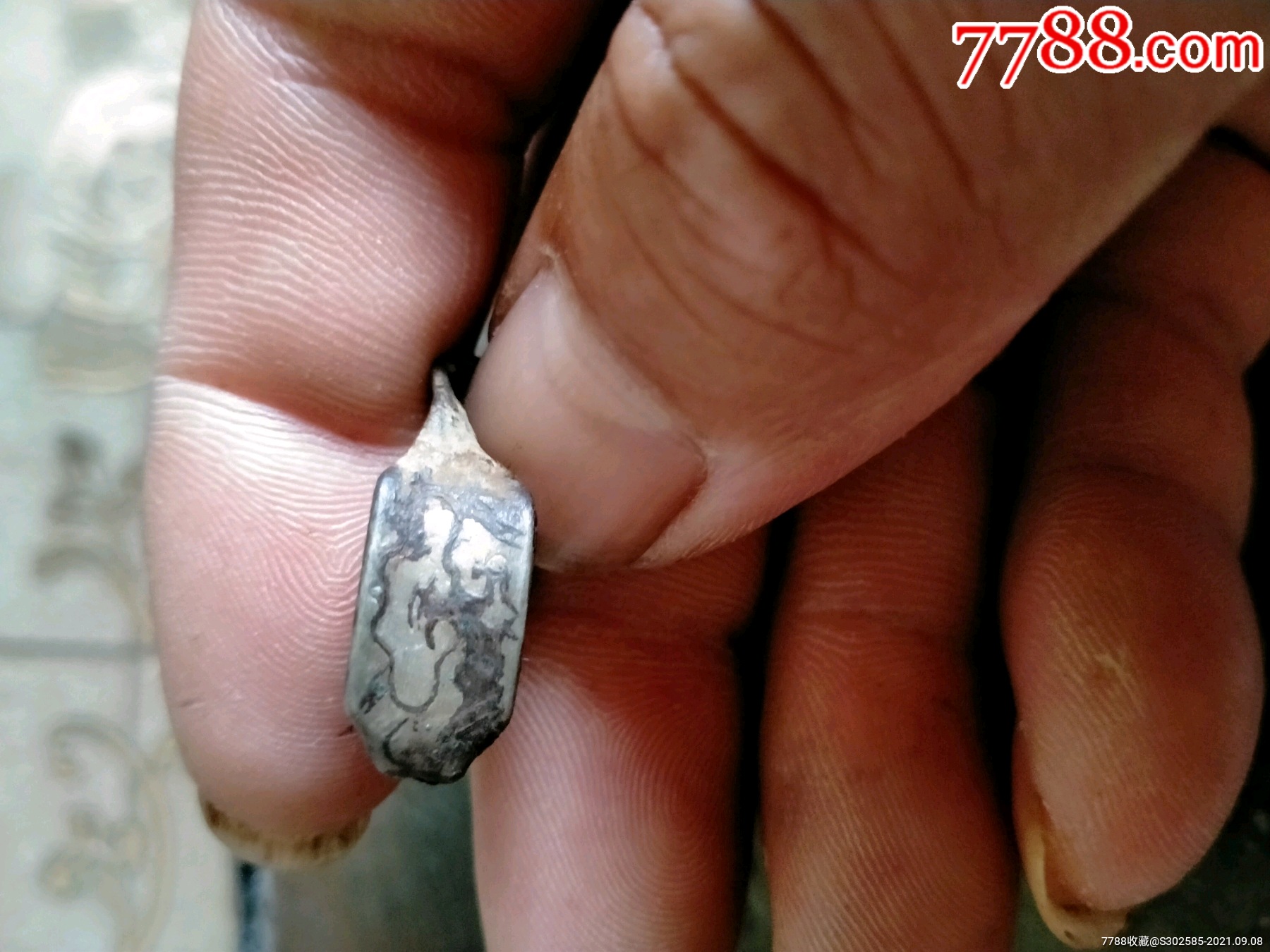 明代银戒指古代银首饰