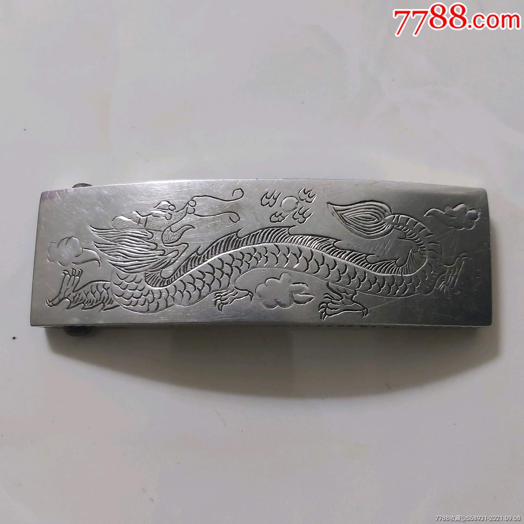 白钢手工带扣龙
