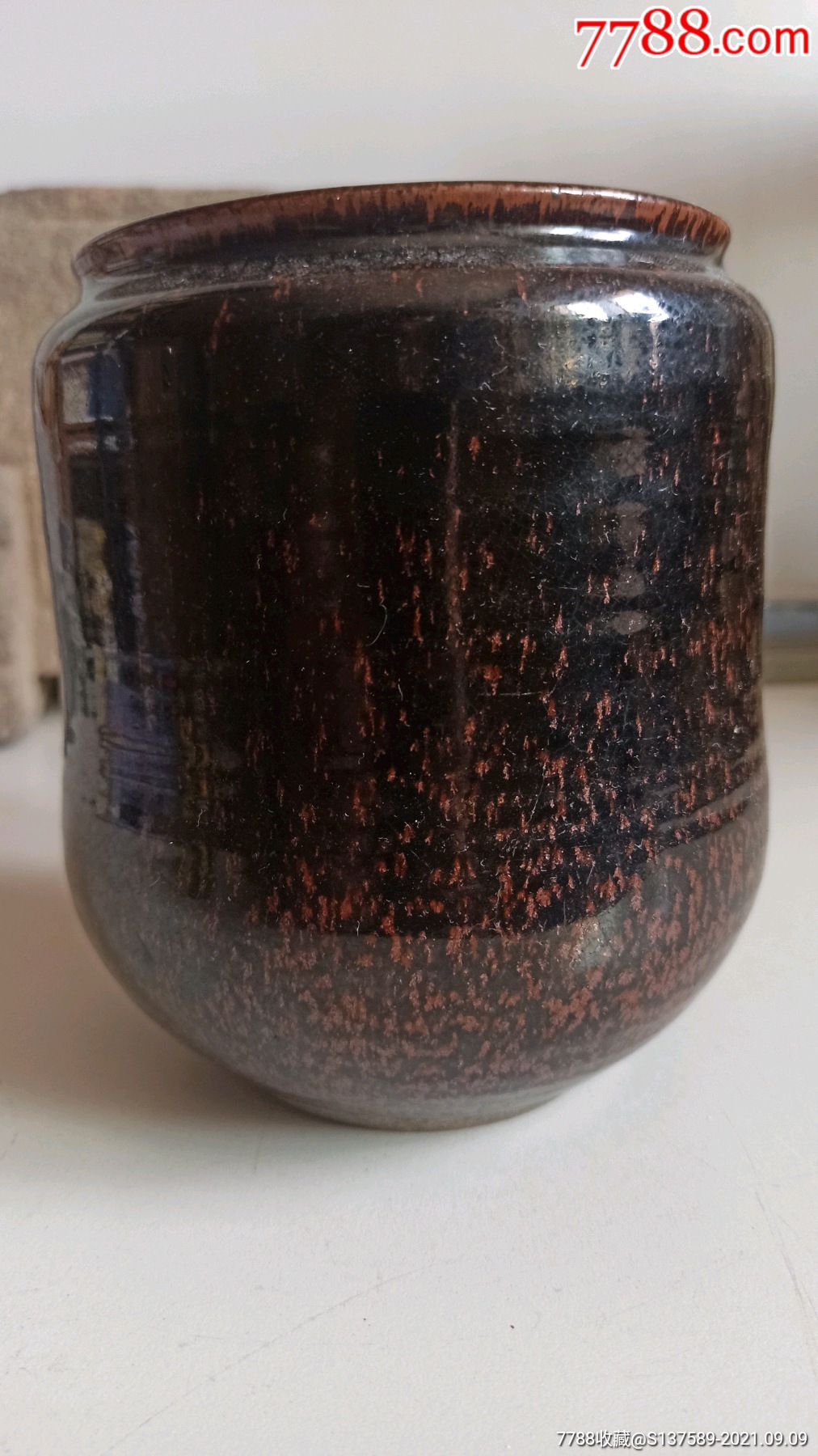 窑变釉小缸_花釉/窑变瓷_配件图片_收藏价格_7788钟表收藏