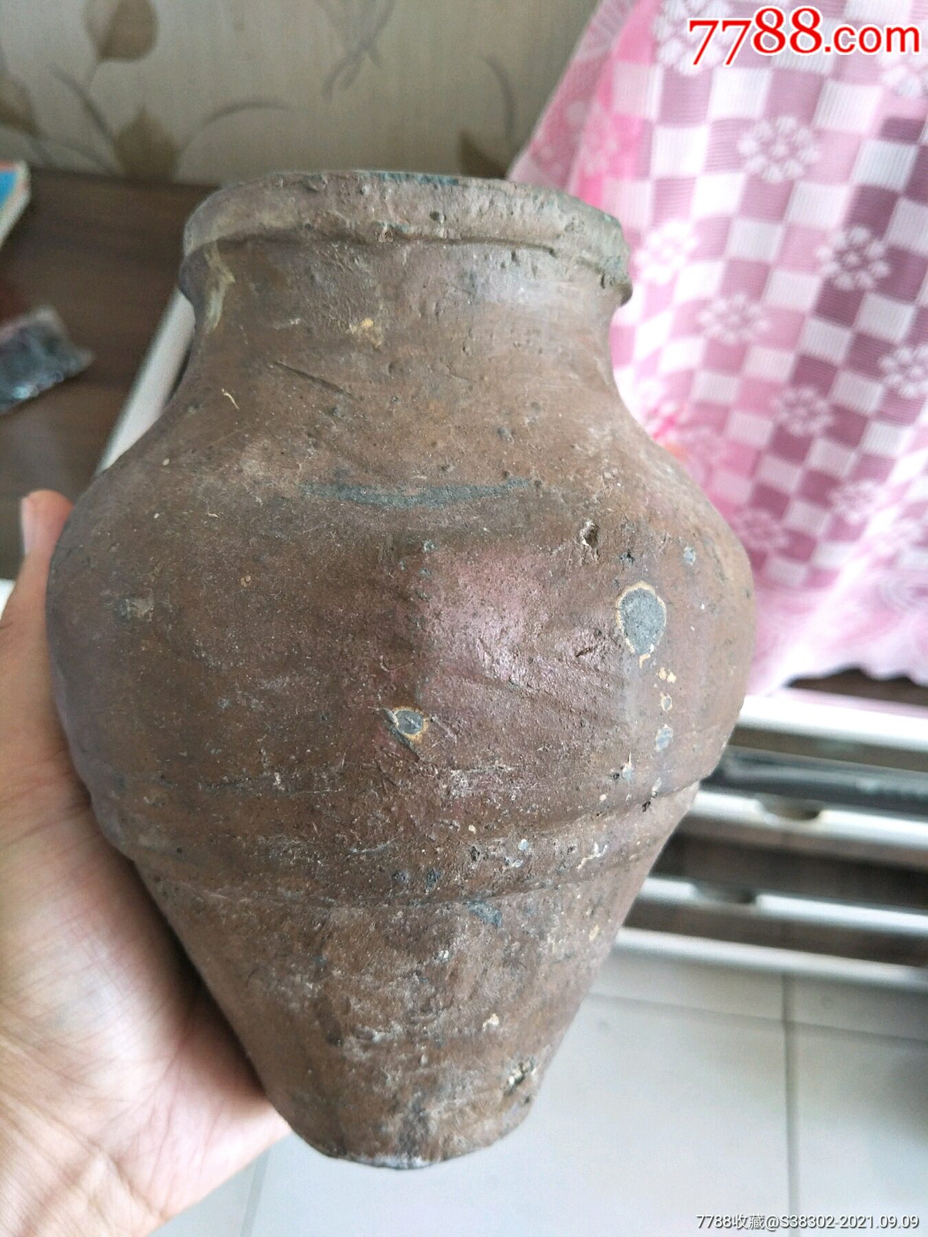 韩瓶陶瓶陶罐宋瓶一枚插花神器临清运河古玩店万枚古陶瓷标本馆