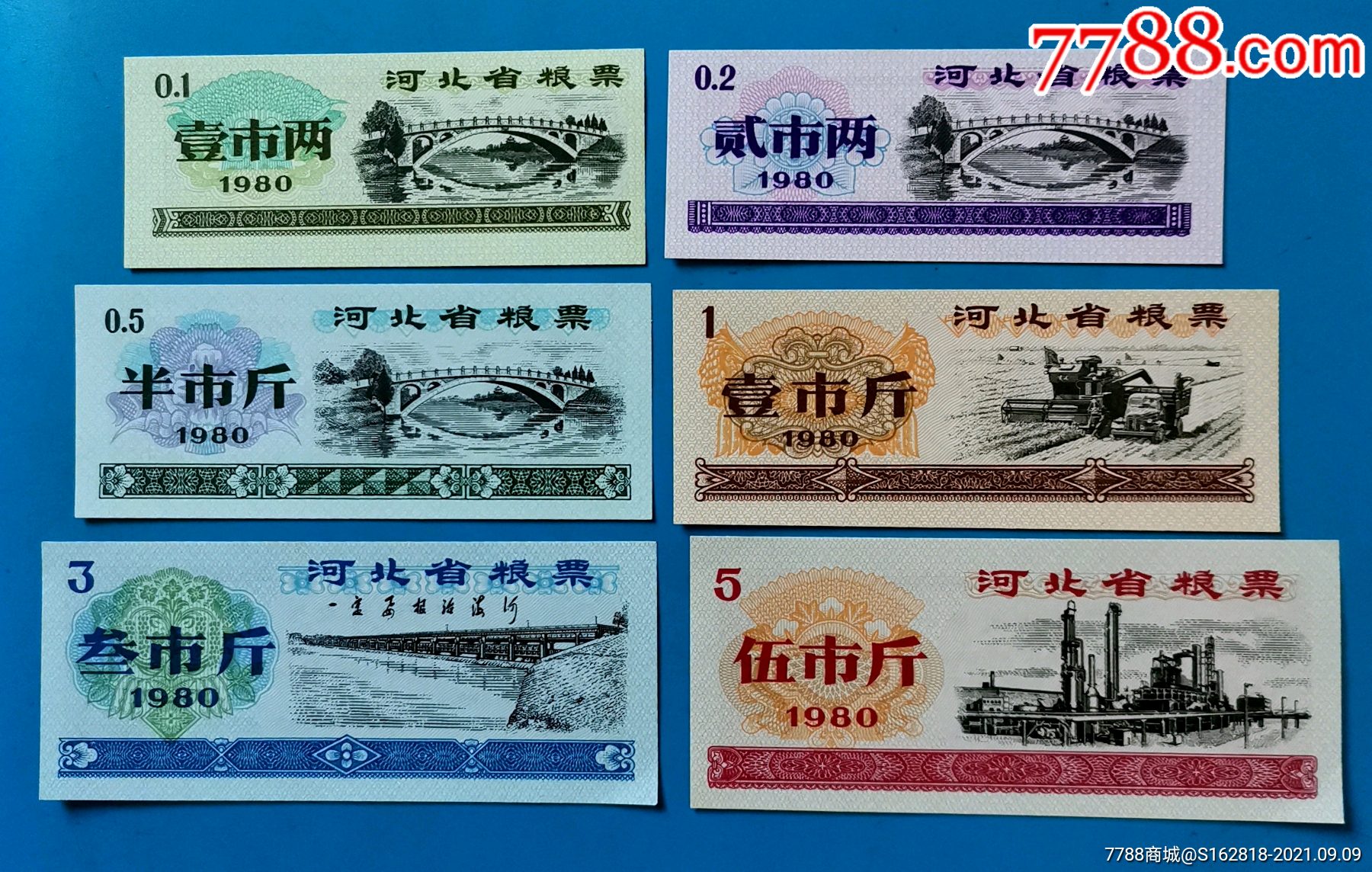 1980年河北省粮票