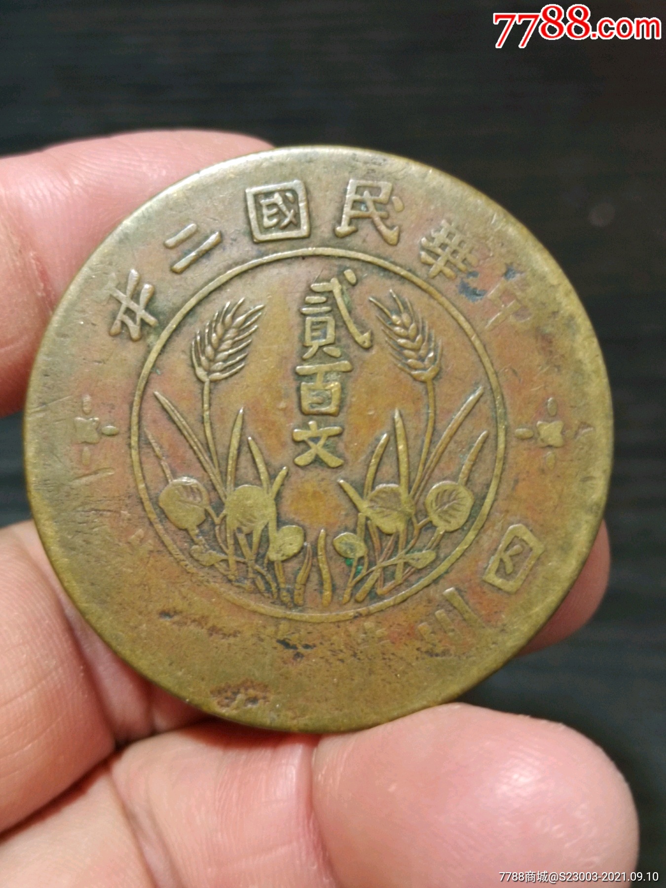 四川双旗币200文