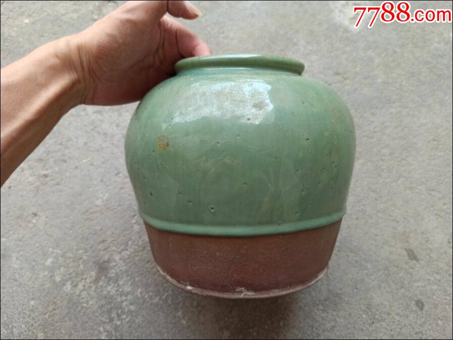 民国绿釉紫砂罐-价格:300元-se82556392-其他紫砂-零售-7788烟酒茶牌