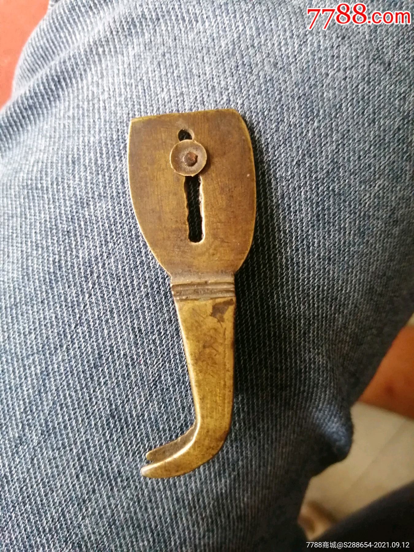 民俗杂件铜夹子