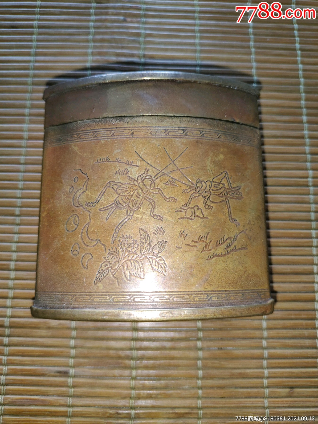 荣宝斋铜盒图片