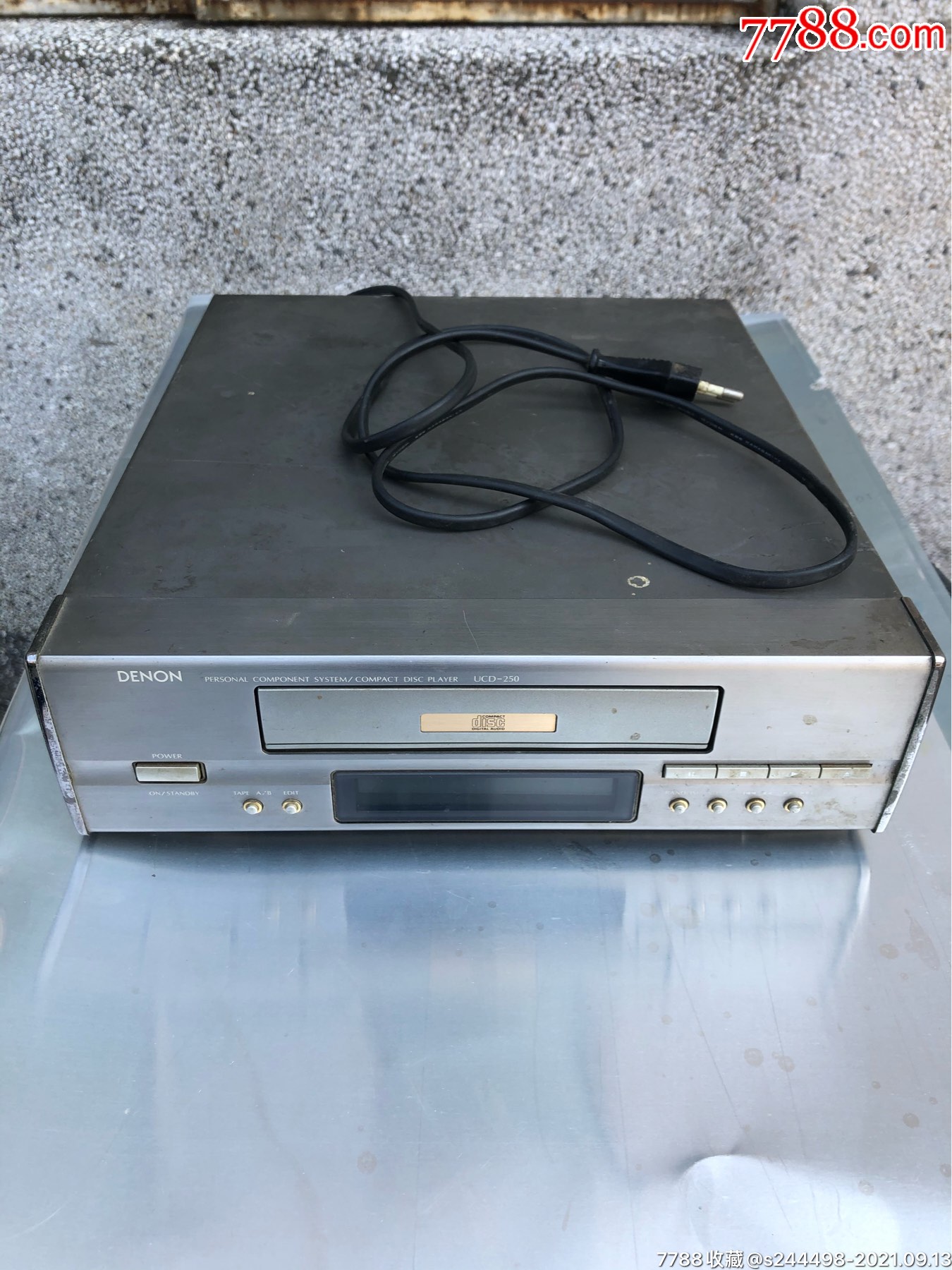 天龙lcd250cd光碟播放机_其他音乐播放器_粤西旧物件【7788收藏__收藏