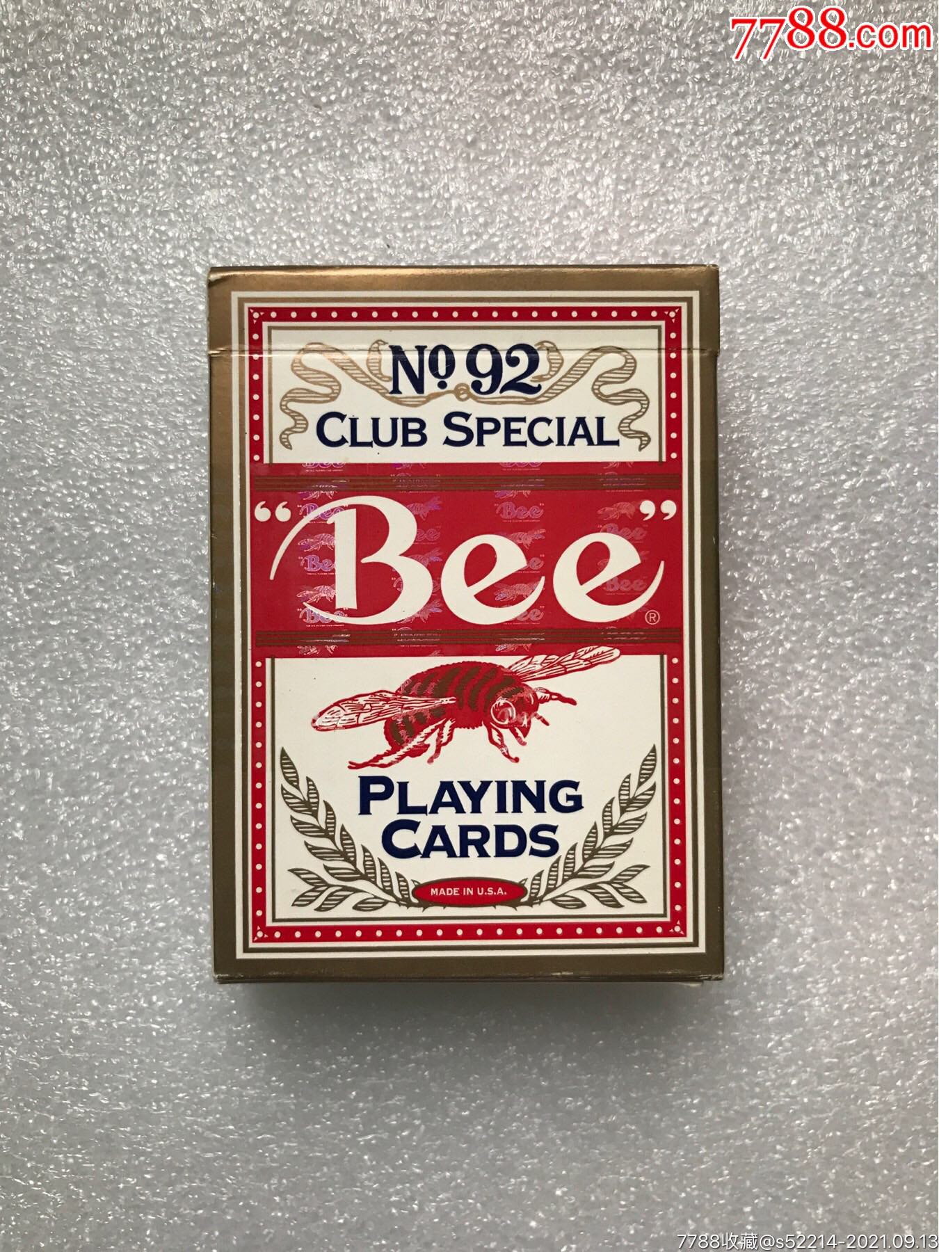 美国蜜蜂扑克牌