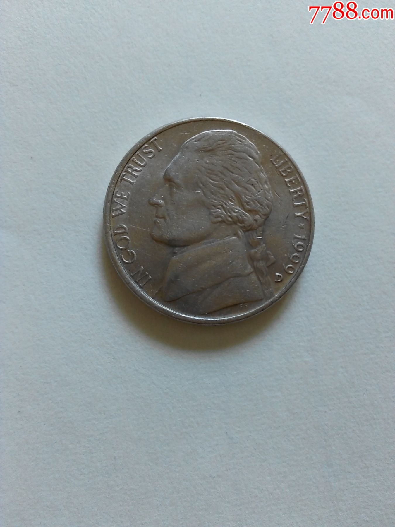 1999年美国5美分