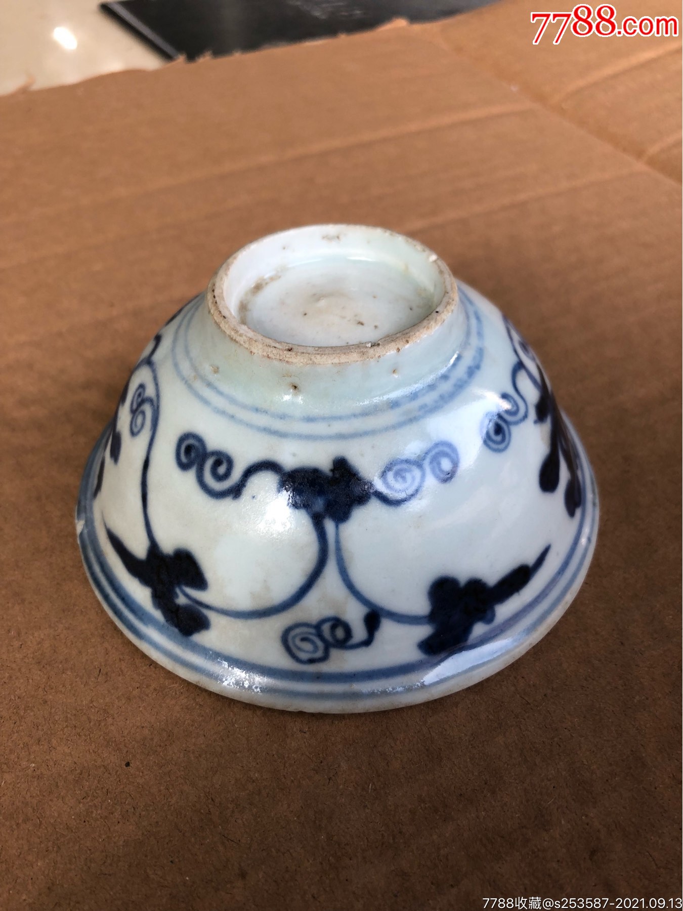 清代青花碗