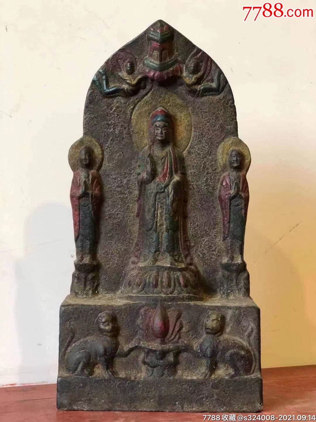 明代青石佛像_价格1380元_第1张_7788收藏__收藏热线