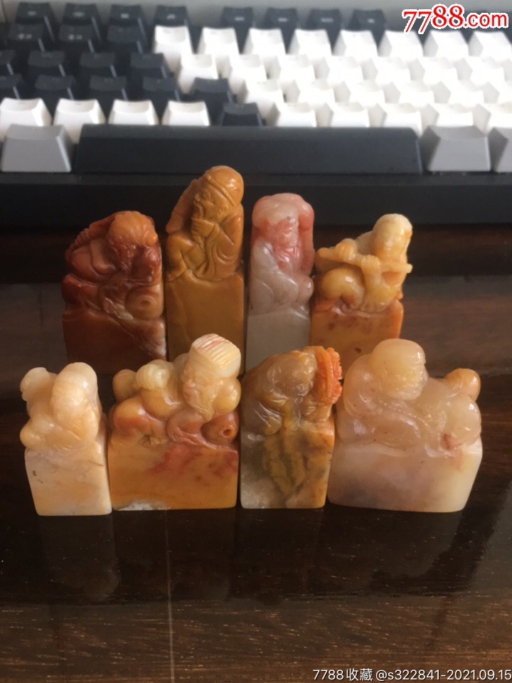 都成坑杜陵石寿山名石石性最稳八仙