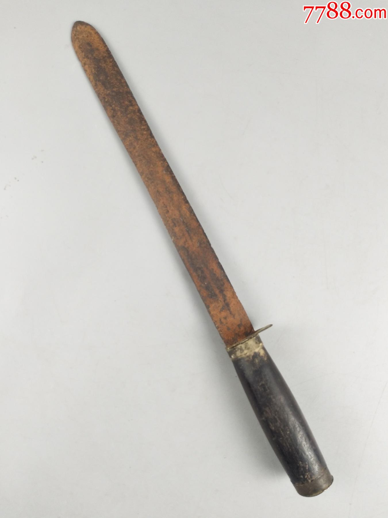 旧时硬木西点刀