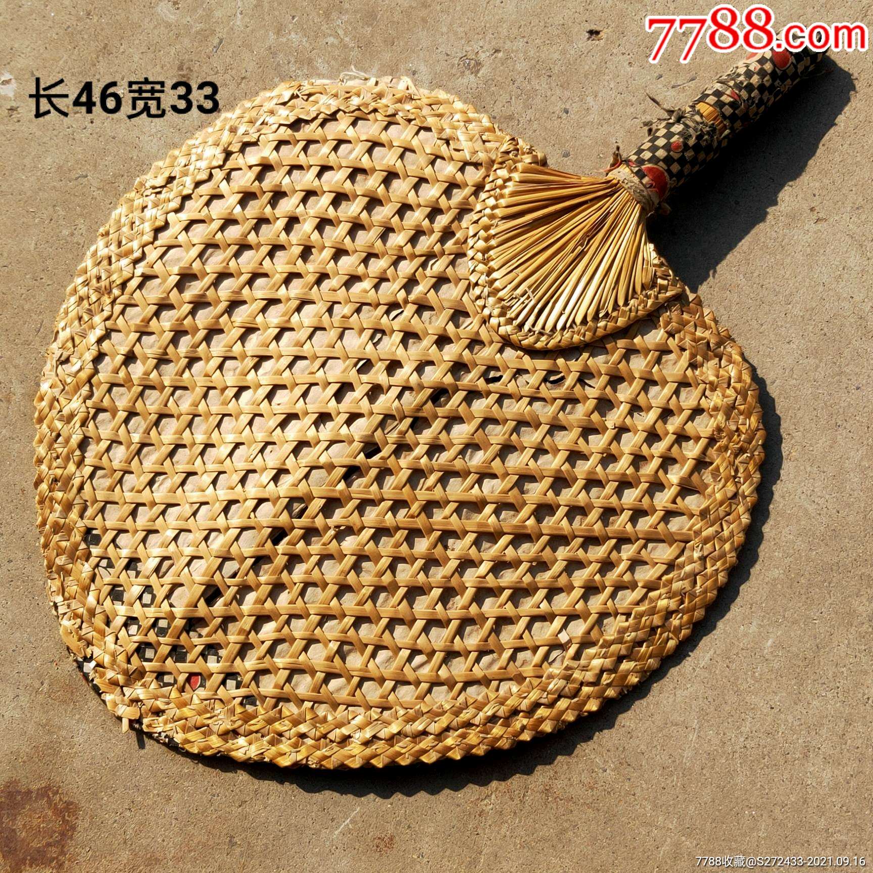匠人!纯手工蒲草编制!蒲扇,炎热的夏季,带给我们一丝清凉.