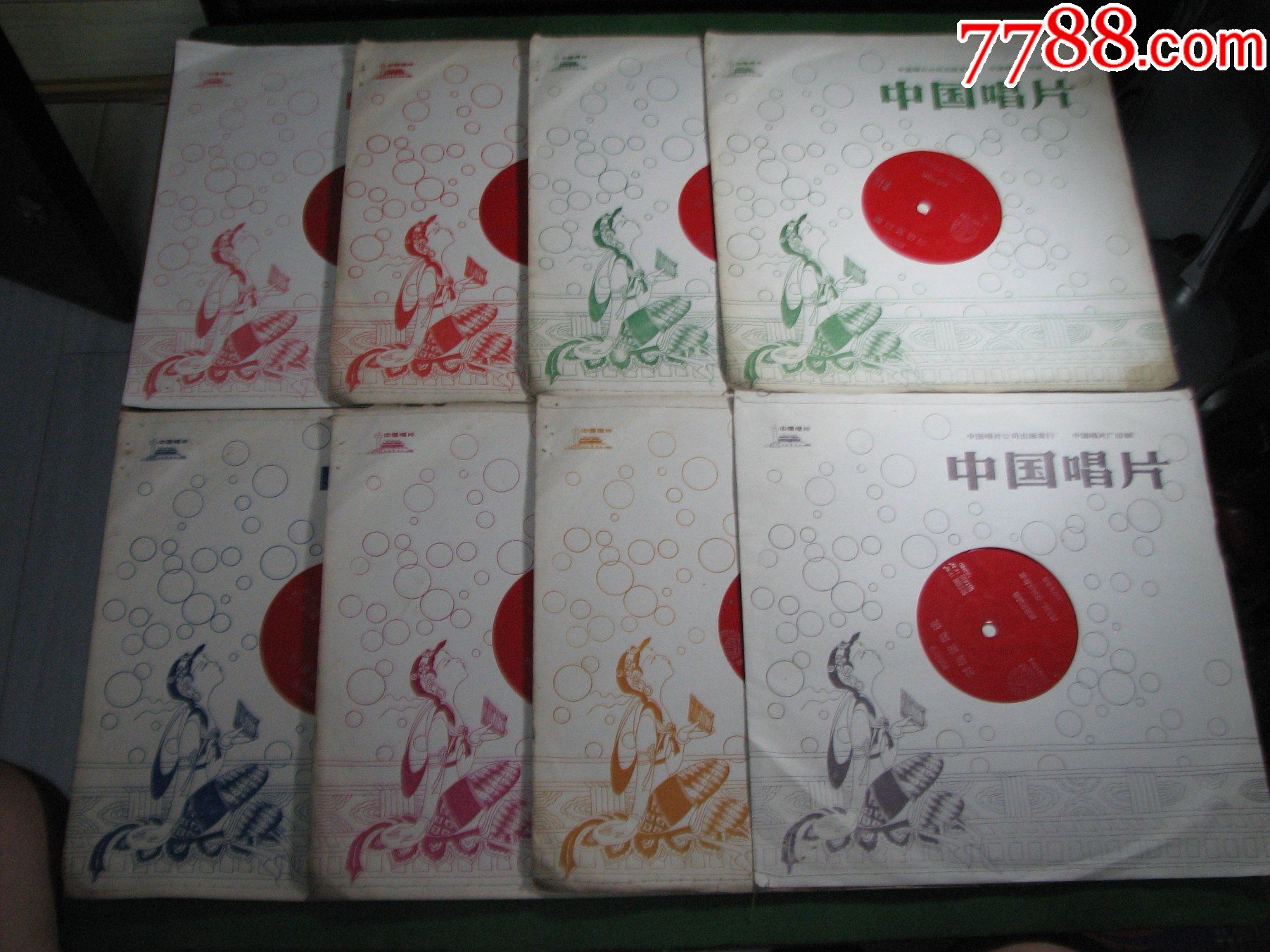 大薄膜唱片河南琴书刘焕芝爬楼8张一套