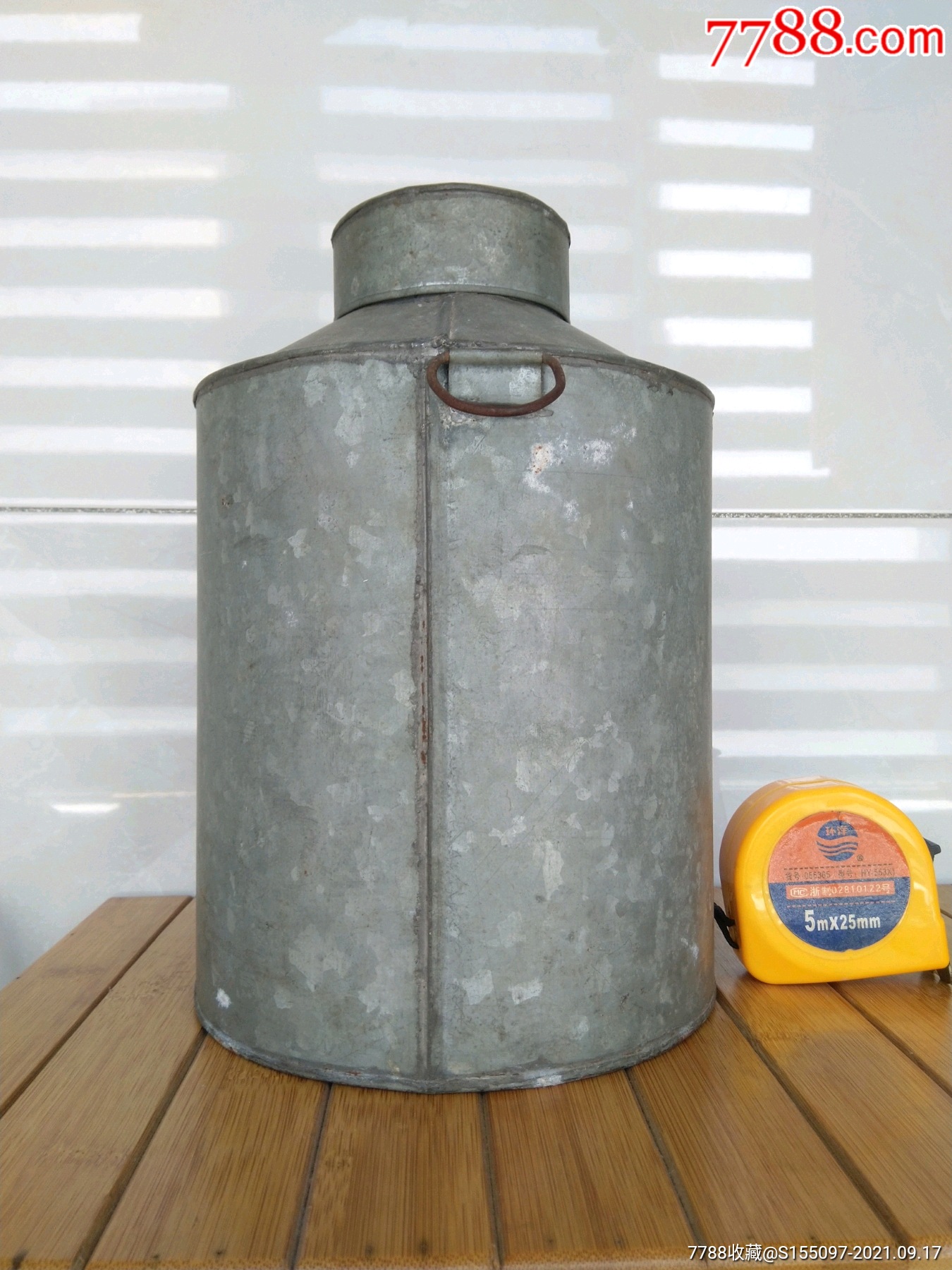 白铁茶叶罐全锡封边