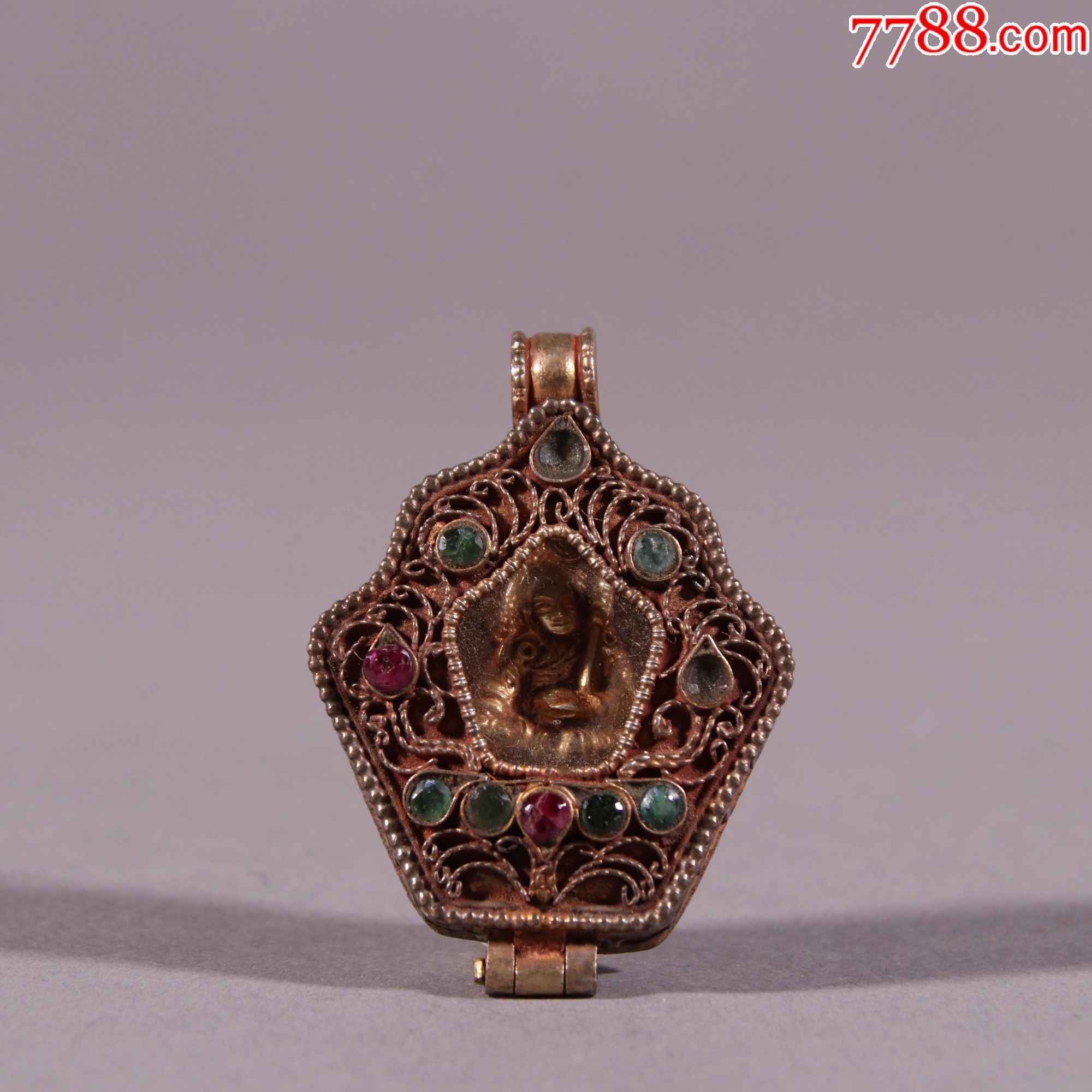 银鎏金黄财神嘎乌盒_价格3600元_第1张_7788商城__七七八八商品交易