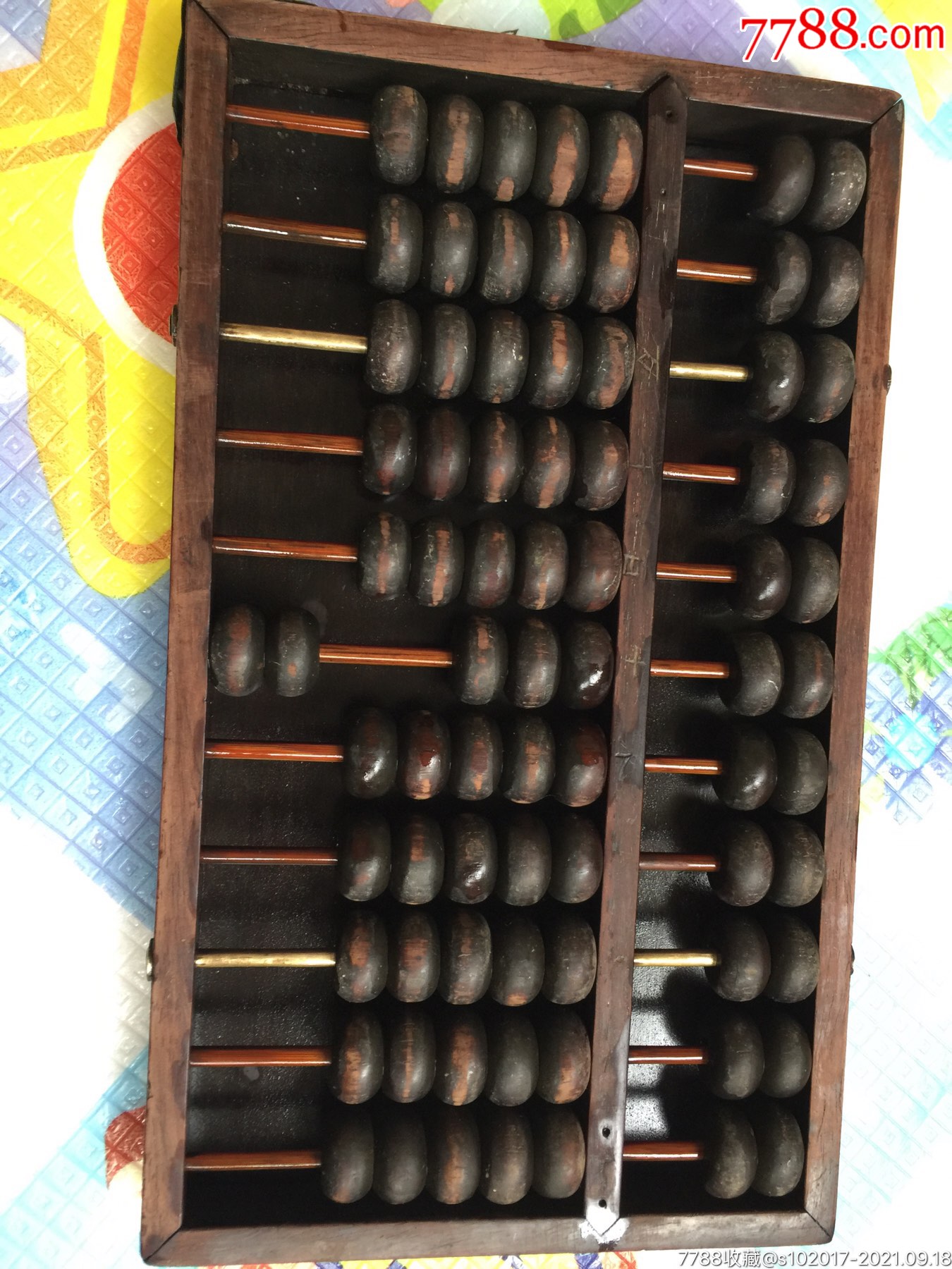 白酸枝11档算盘