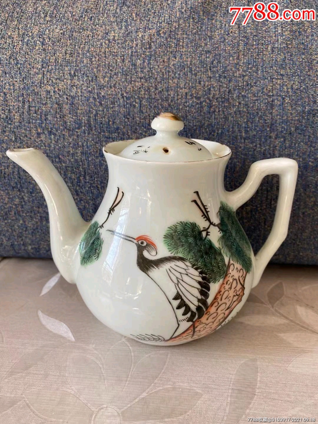 民国茶壶_彩绘瓷/彩瓷_第1张_7788瓷器