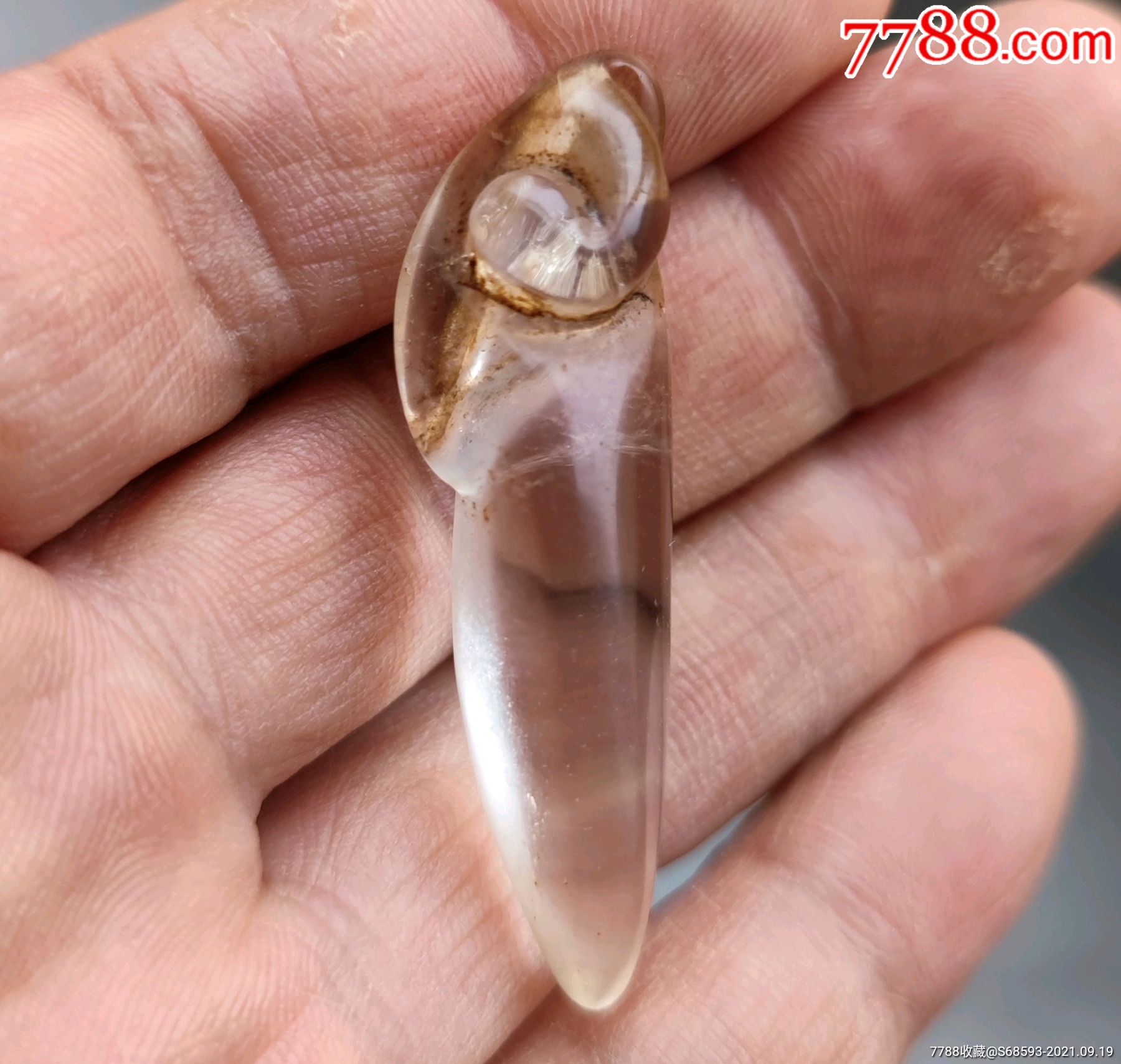 老水晶吊坠_价格600元_第1张_7788收藏__收藏热线