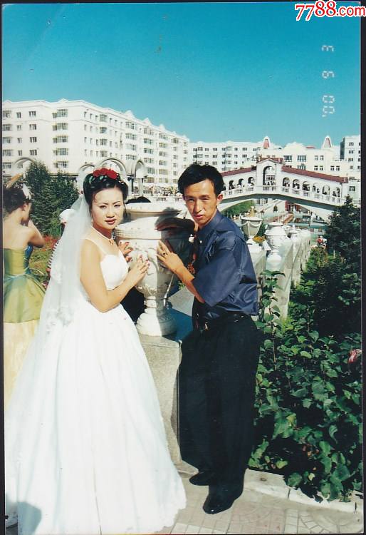 00年代婚纱照图片