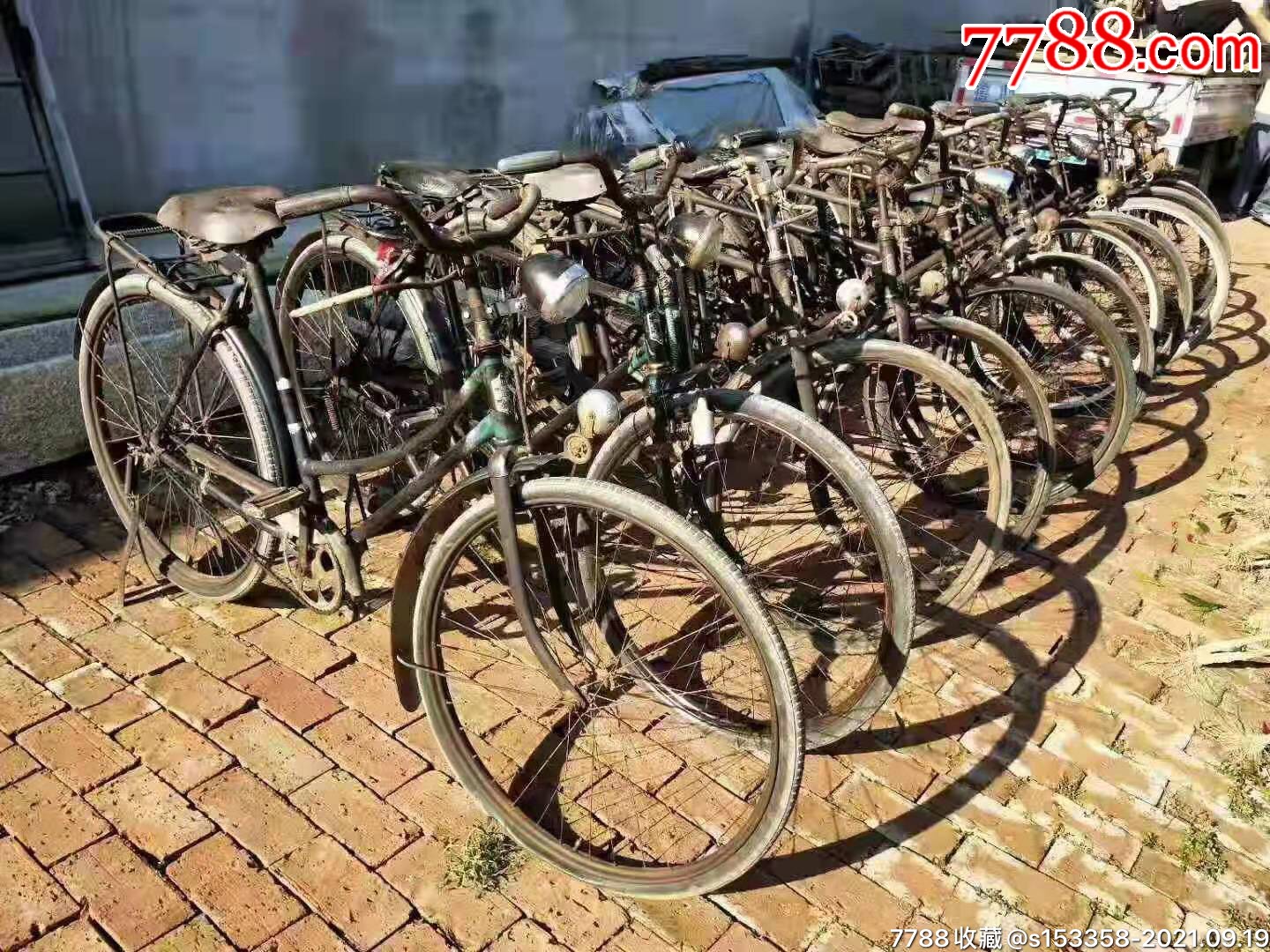 二战时期德国进口钻石牌自行车