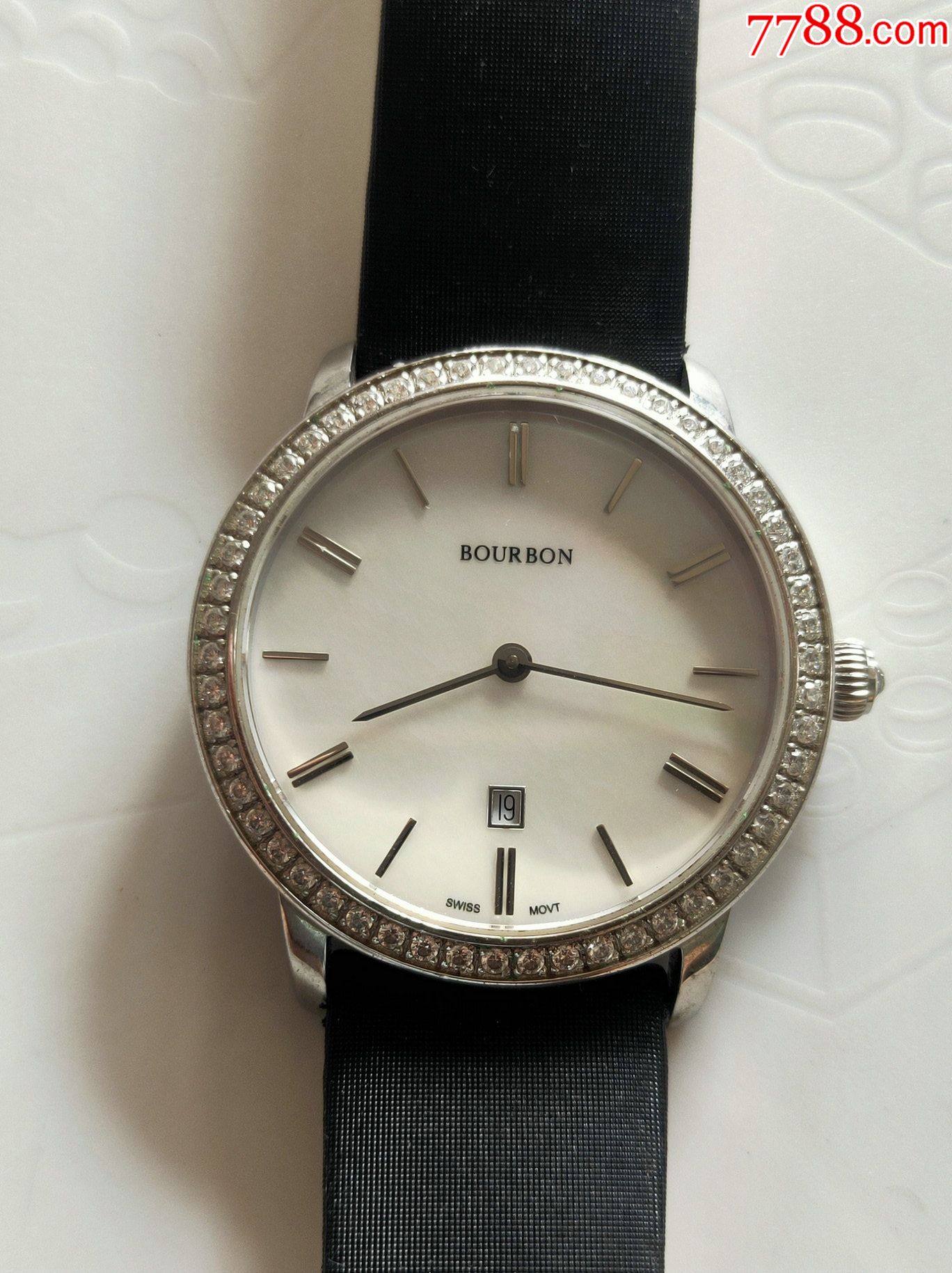 bourbon表_手表/腕表_配件图片_收藏价格_7788钟表收藏