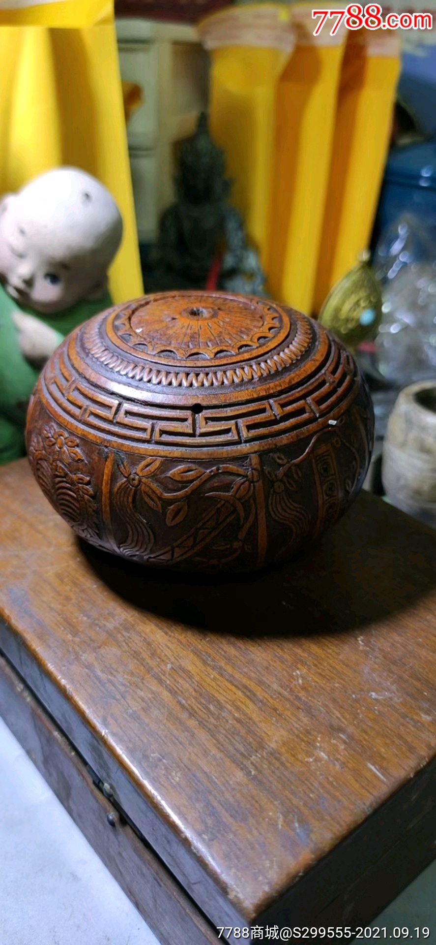 清代蛐蛐葫芦!漂亮!价高!喜欢小窗问价