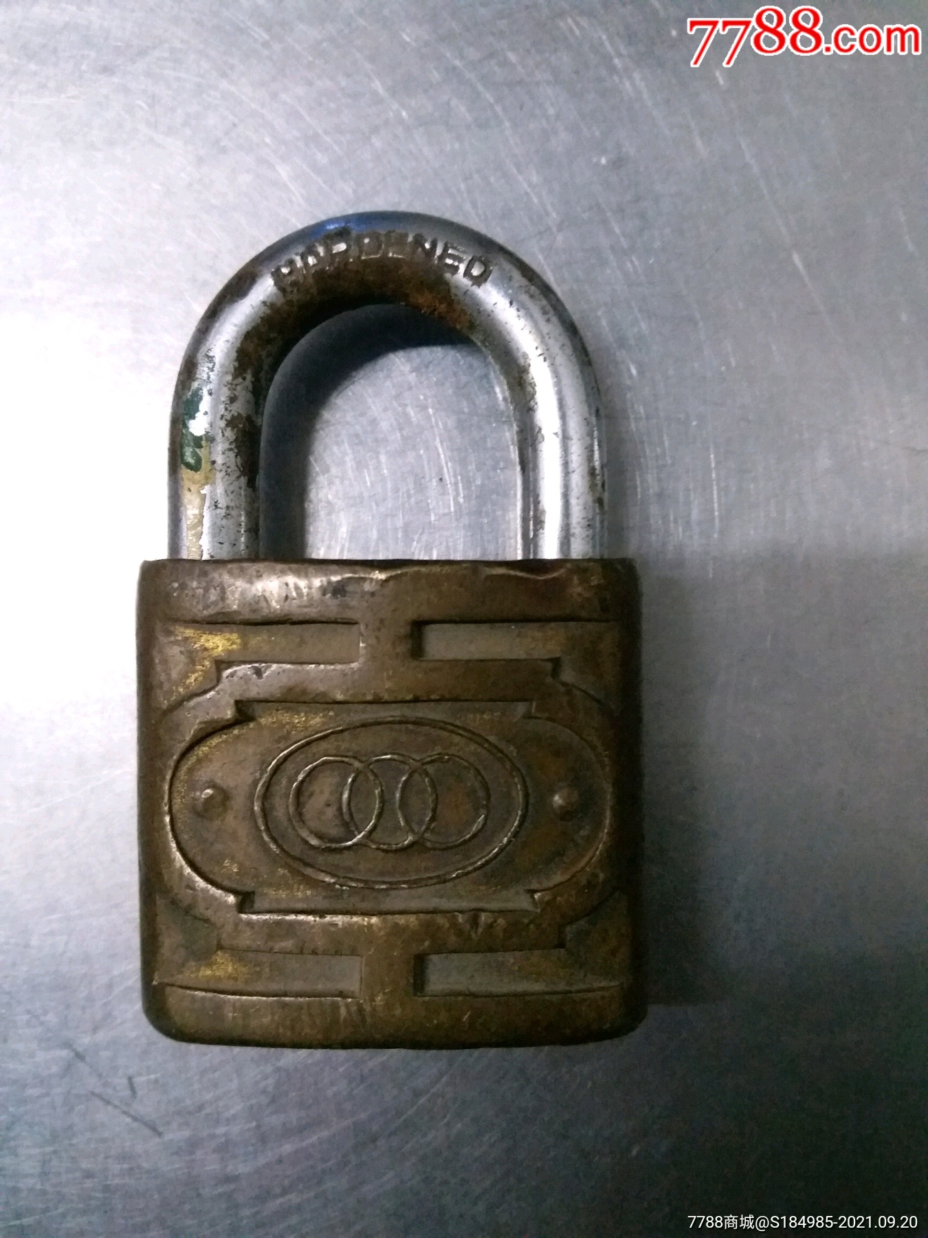 三环牌铜锁