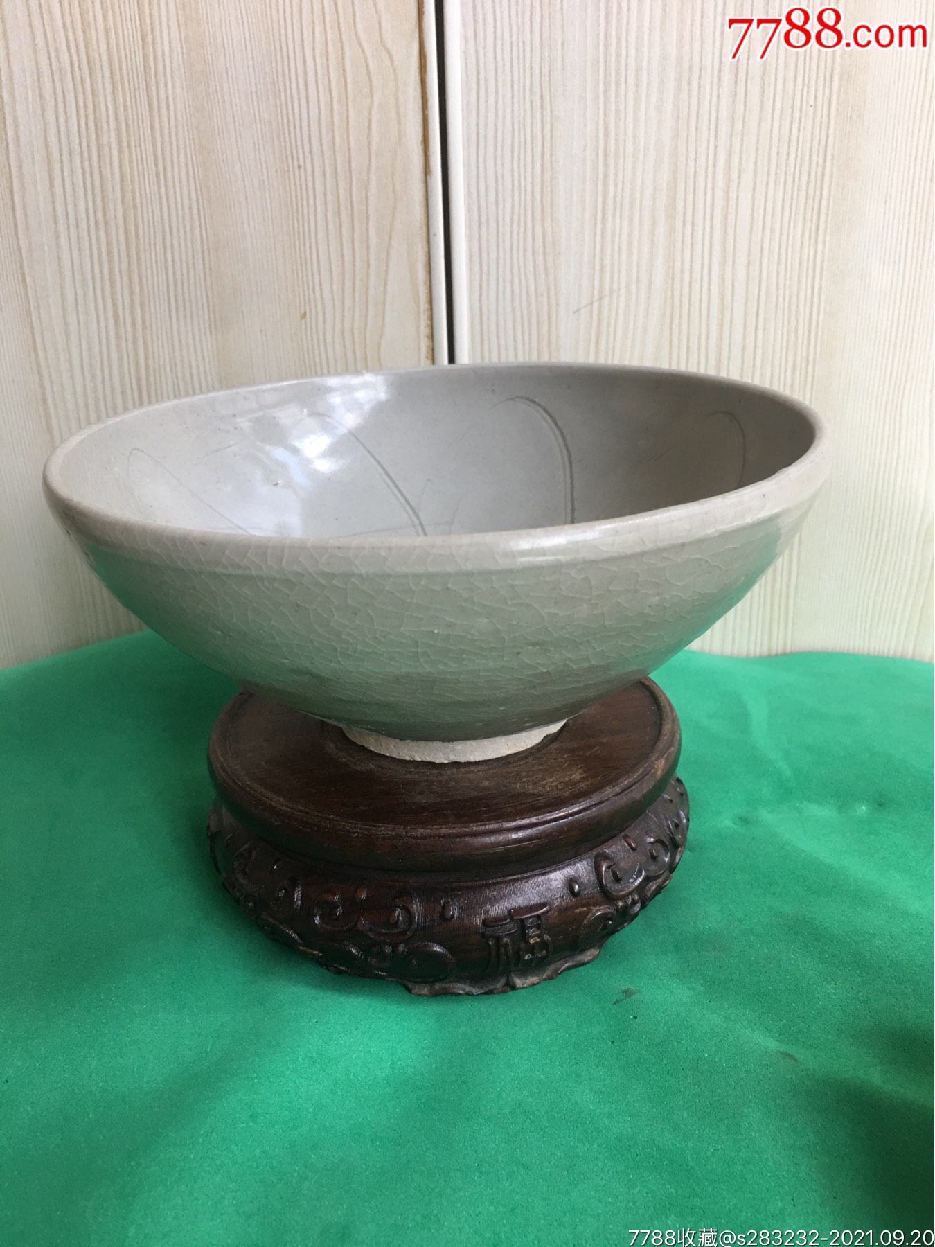 宋,元时期福建义窑梅花福字碗