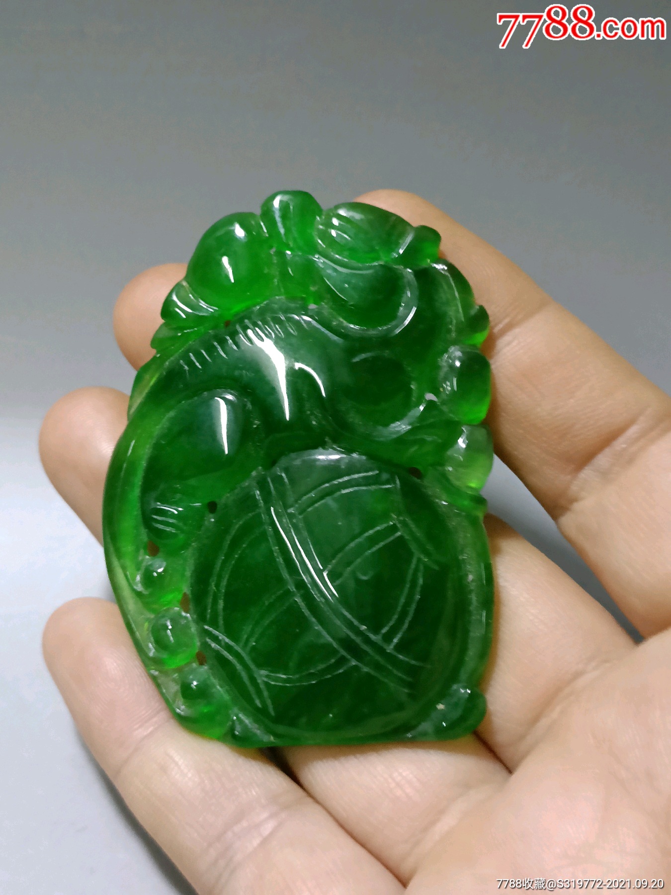 老翡翠挂件老翡翠