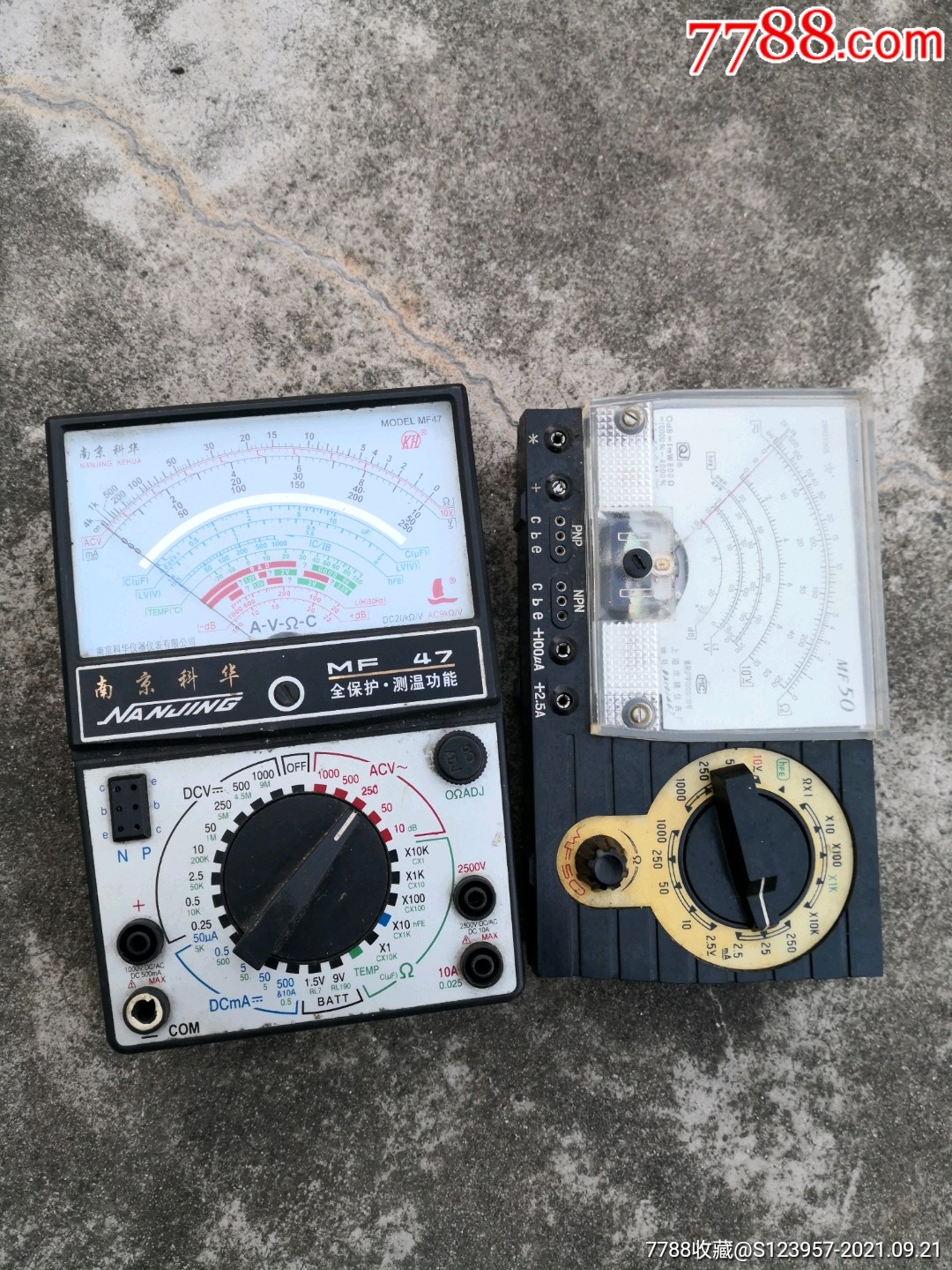 mf50型mf47型万用表