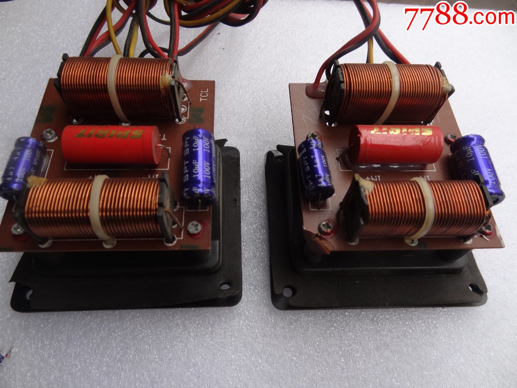 拆机二手带接线端子的tcl牌ts106音箱分频器